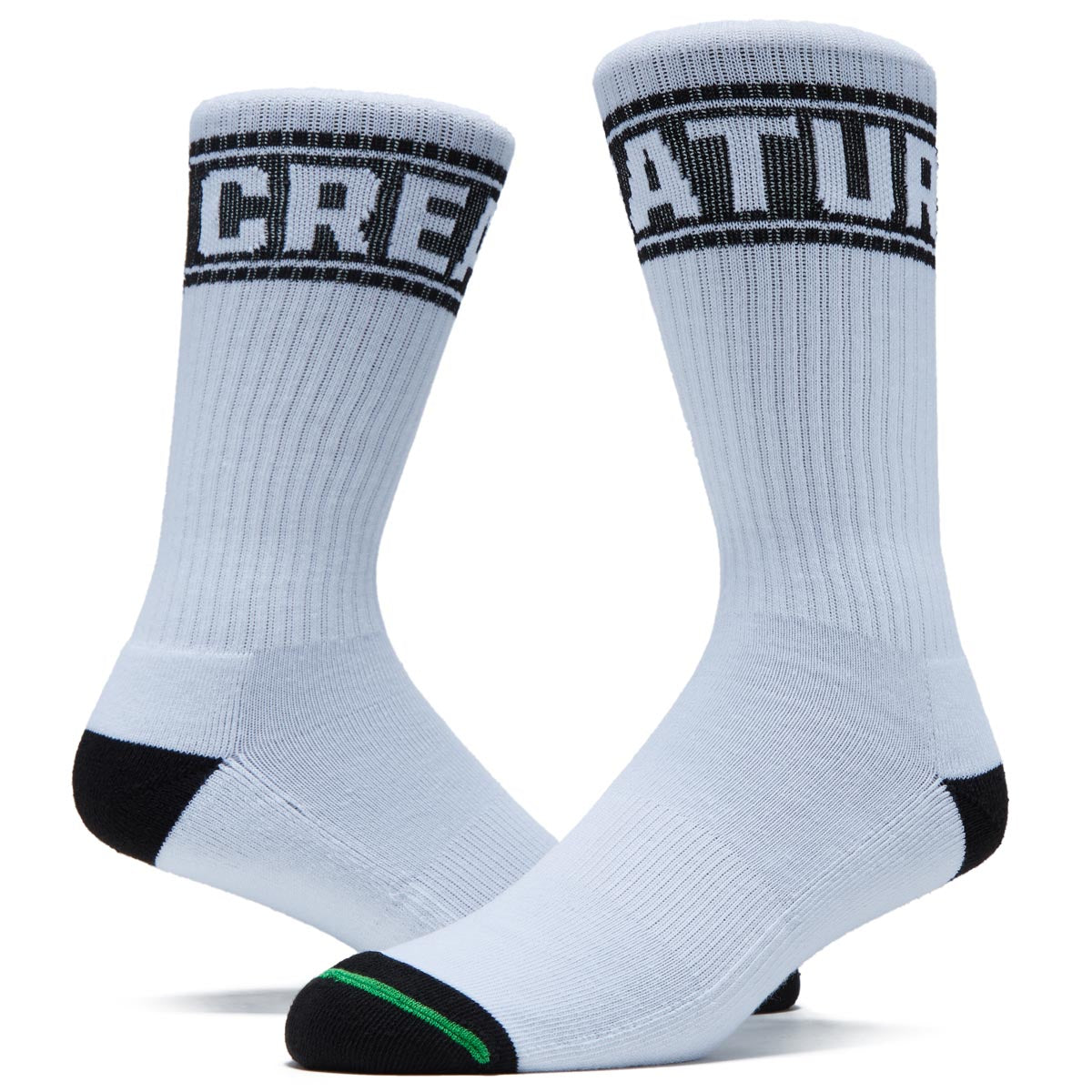 Creature Crete-Ture DIY Mid Crew Socks - White image 2