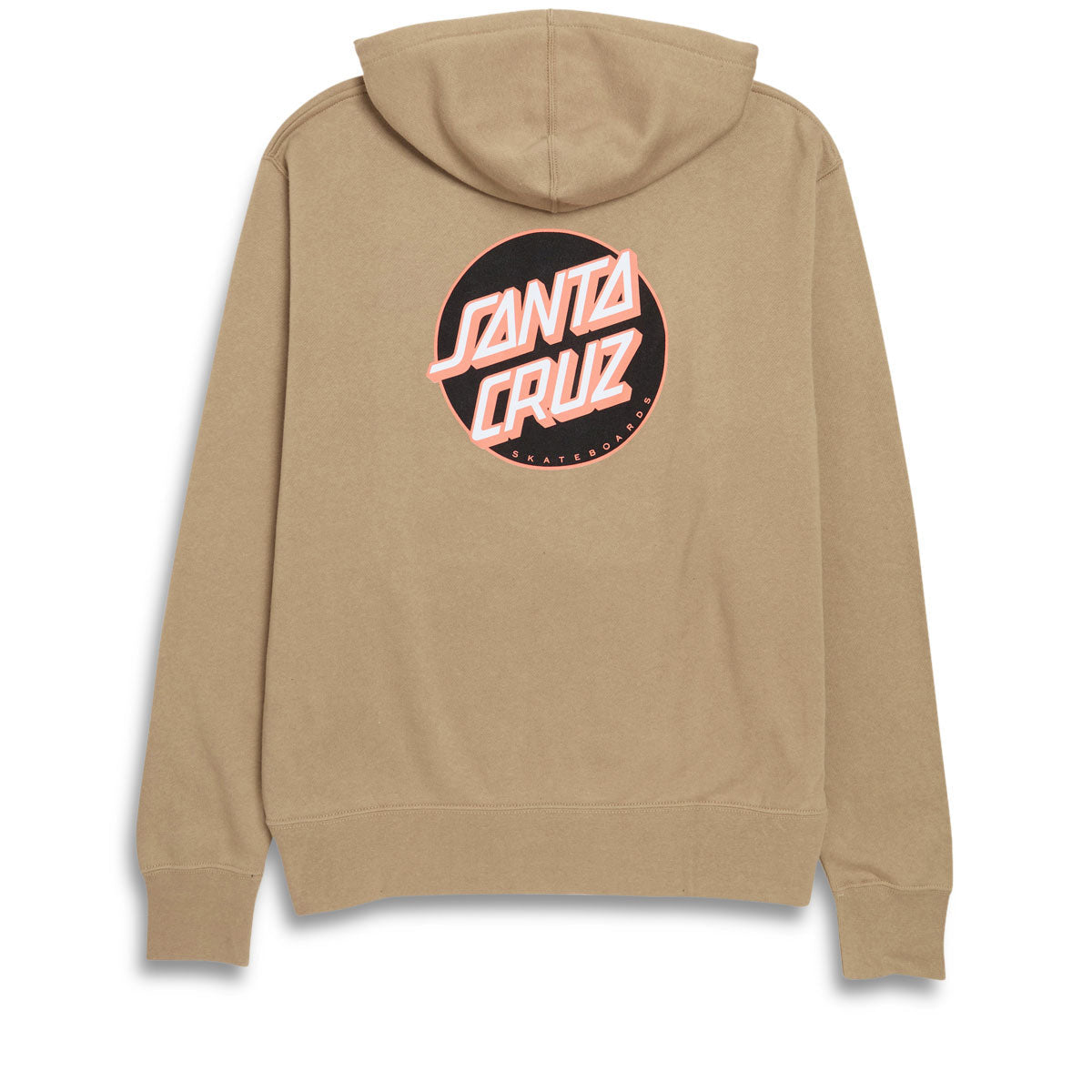 Santa Cruz Womens Other Dot Zip Up Hoodie - Sandstone image 2