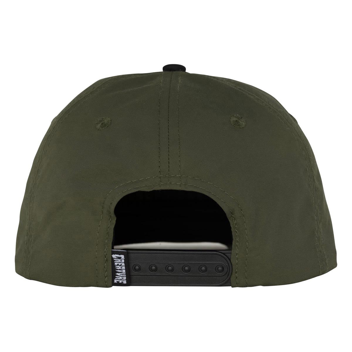 Creature Web Snapback Hat - Olive image 2