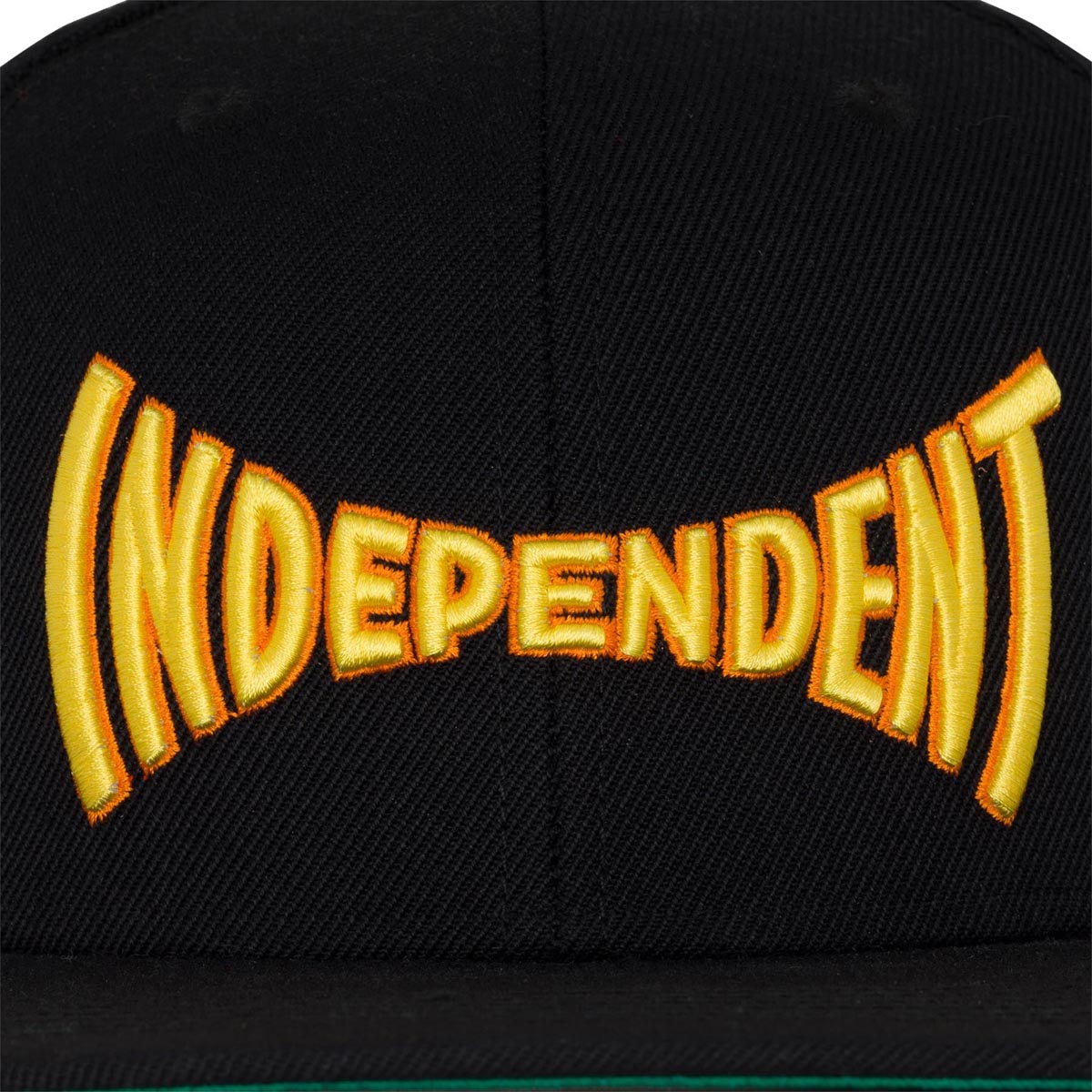 Independent Spanning Snapback Structured Hat - Black image 4