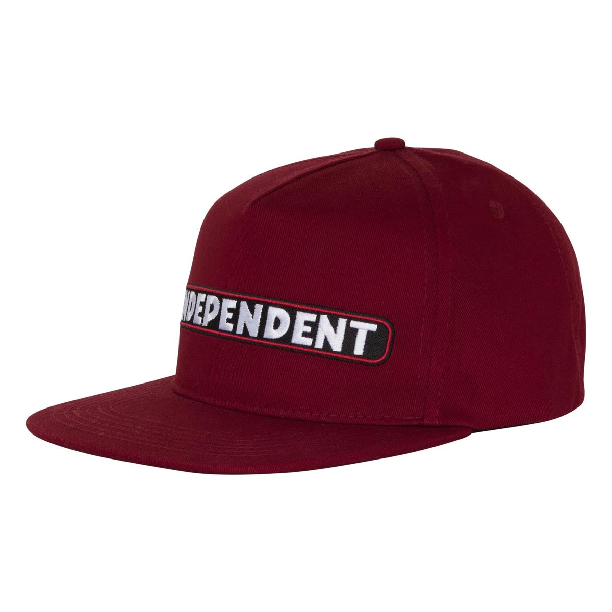 Independent BTG Speed Bar Snapback Hat - Maroon image 1