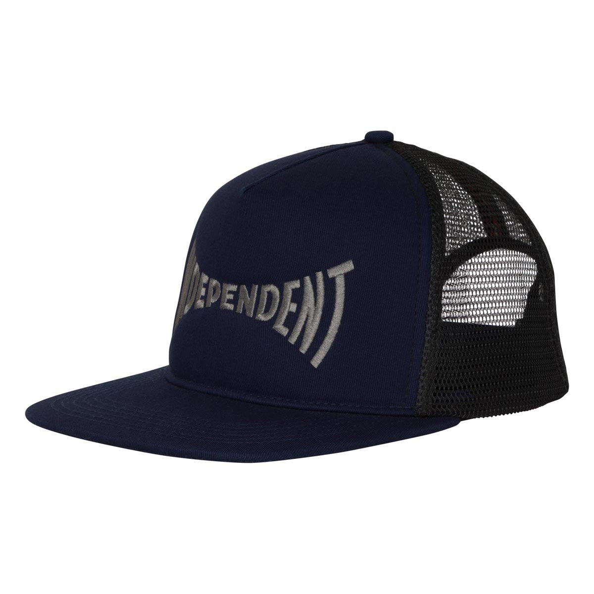 Independent Span Mesh Trucker Hat - Navy/Black image 1