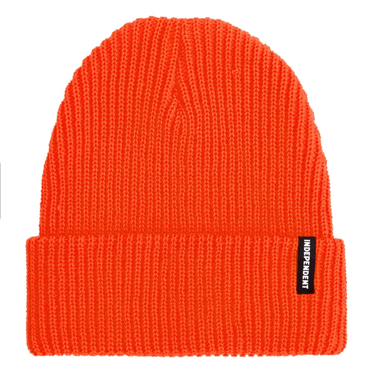 Independent Baseline Long Shoreman Beanie - Safety Orange image 1