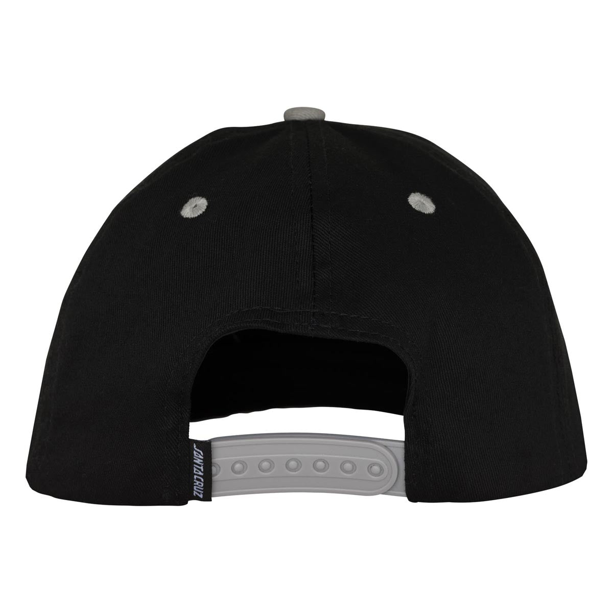 Santa Cruz Kendall Wolf Dot Snapback Hat - Black image 2