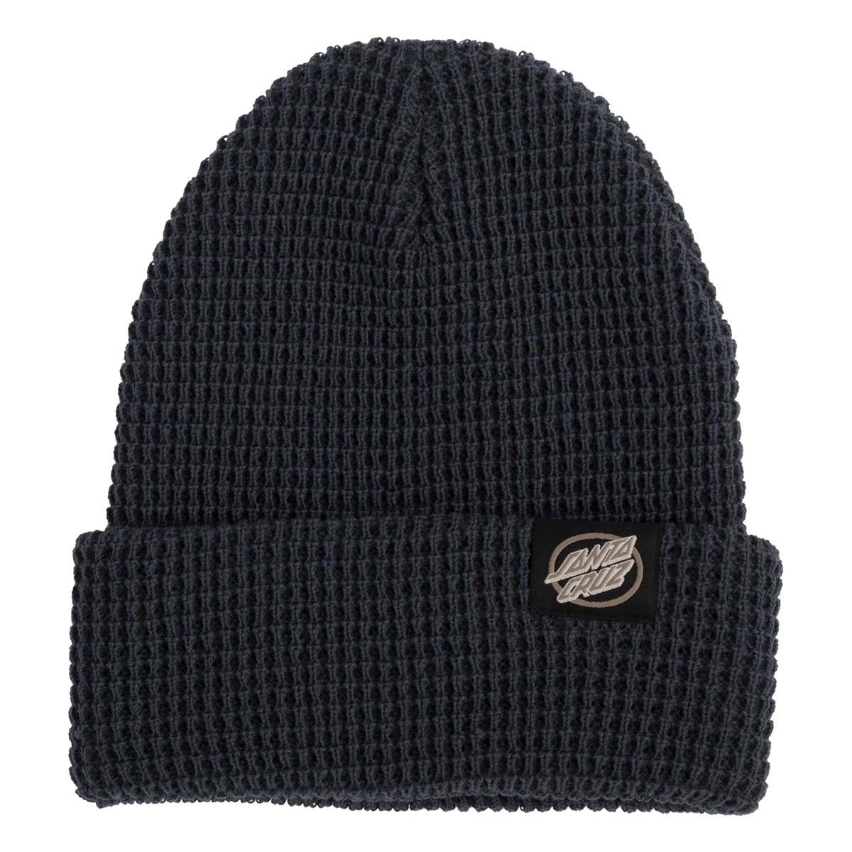 Santa Cruz Simplified MFG Oval Dot Long Shoreman Beanie - Charcoal image 1