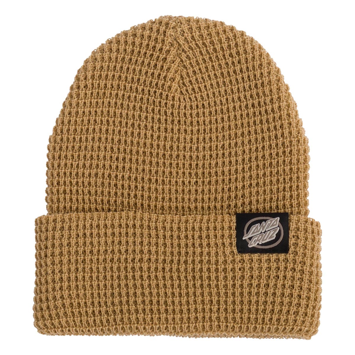 Santa Cruz Simplified MFG Oval Dot Long Shoreman Beanie - Dark Sand image 1