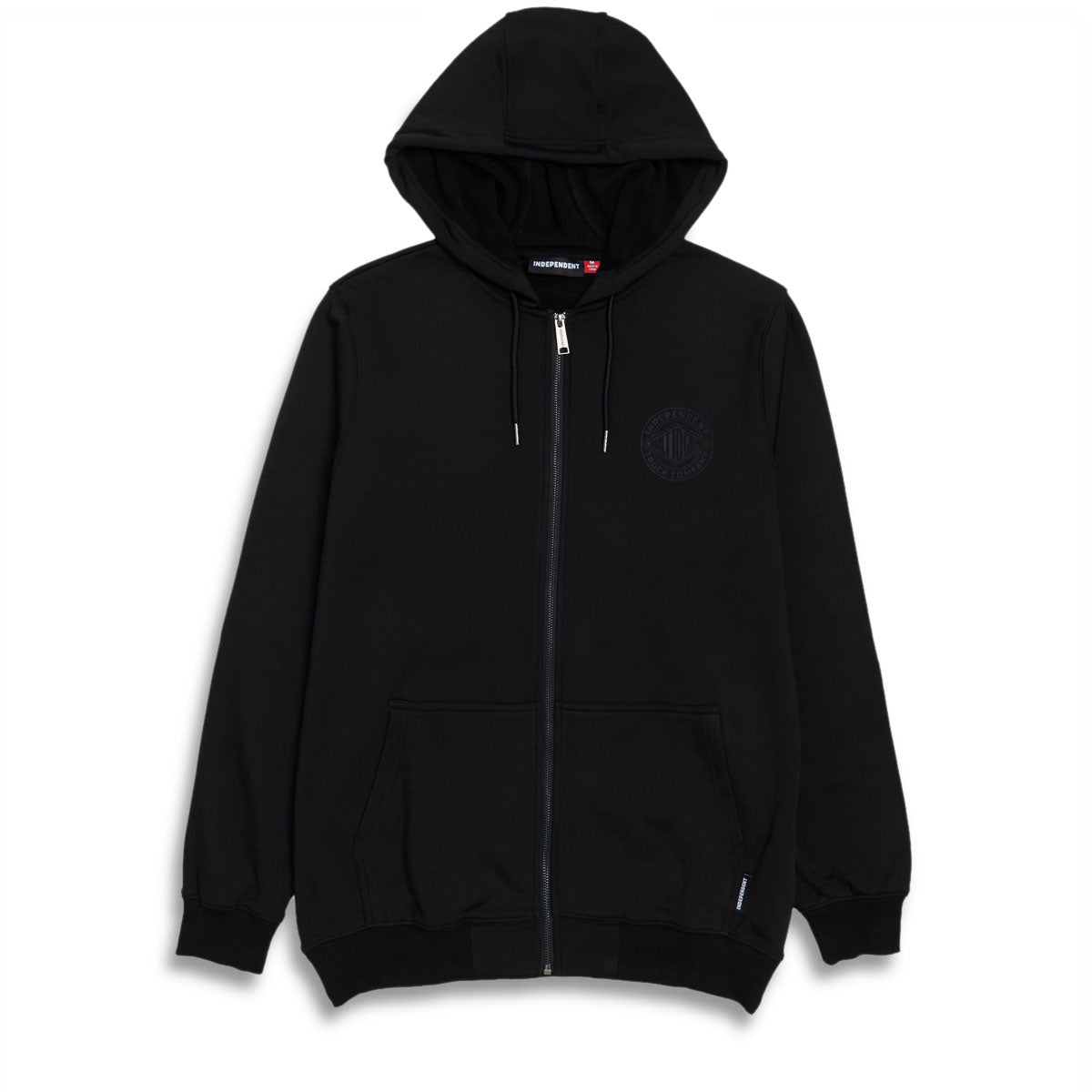 Independent Clipper Zip Hoodie - Black image 1