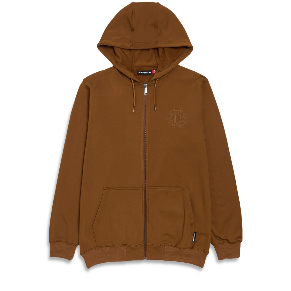 Independent Clipper Zip Hoodie - Brown image 1