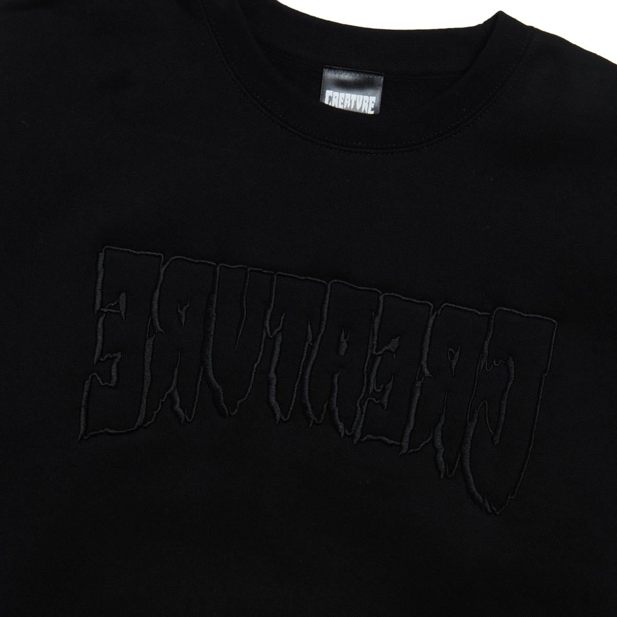 Creature Mirror Crew Sweatshirt - Black image 2