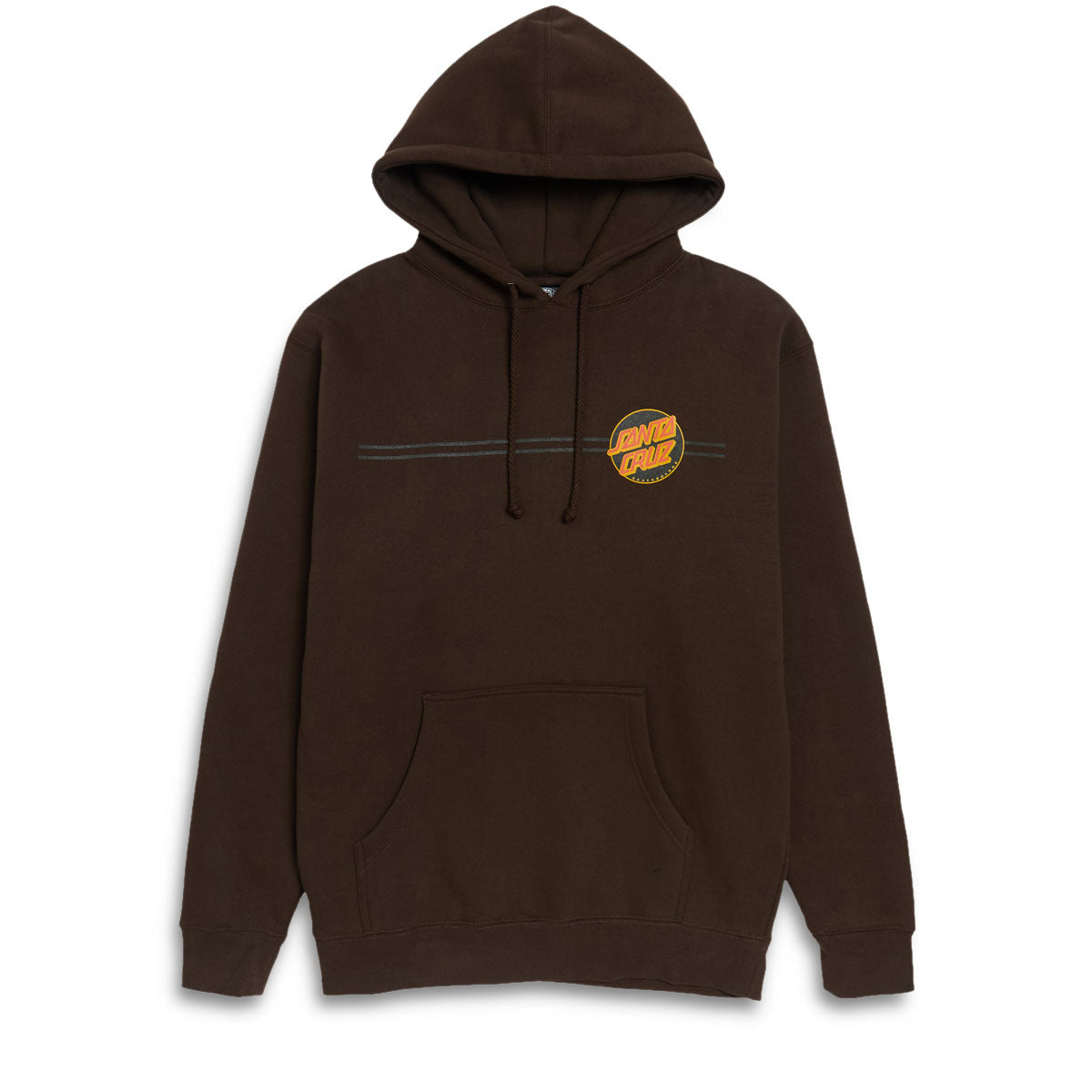 Santa Cruz Other Dot Hoodie - Brown/Black Sunset image 1