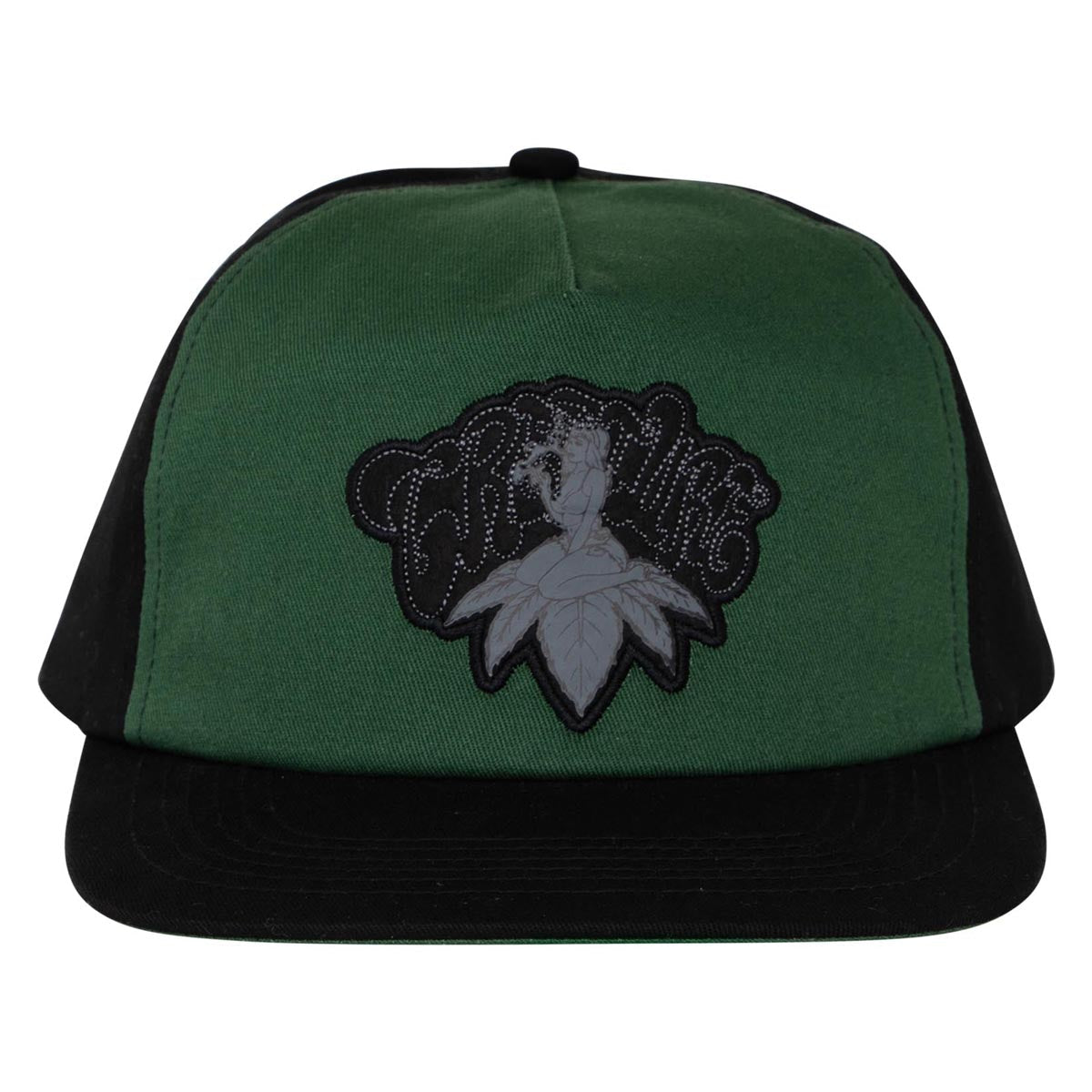 Creature Top Shelf Snapback Hat - Green image 2