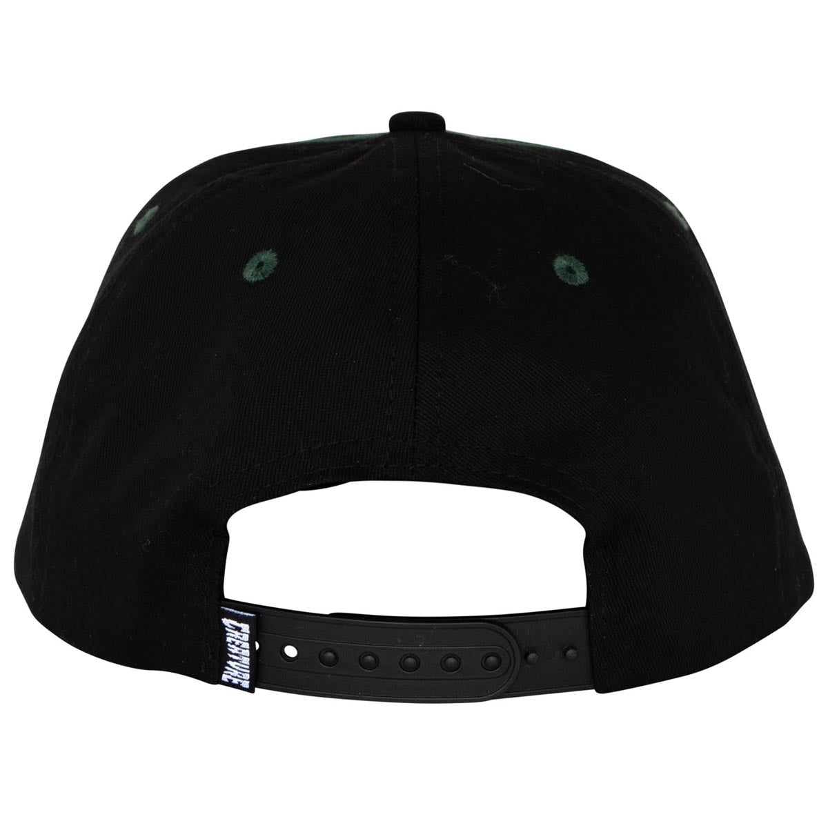 Creature Top Shelf Snapback Hat - Green image 3