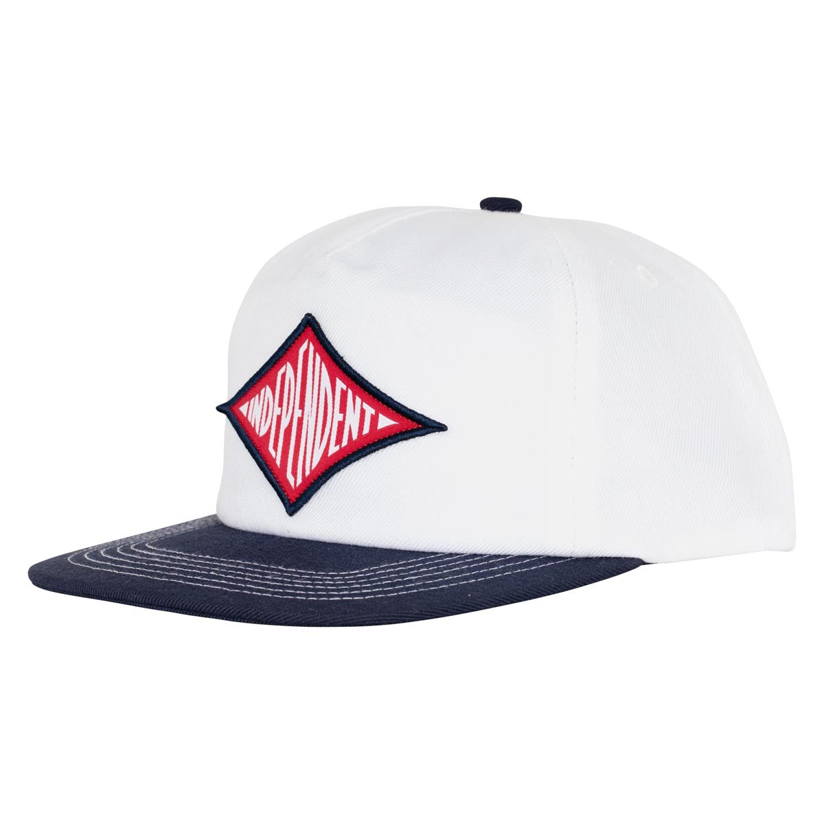 Independent RTB Pilot Snapback Hat - White image 1