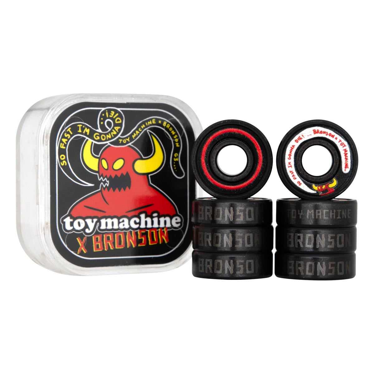 Bronson x Toy Machine G3 Bearings image 1