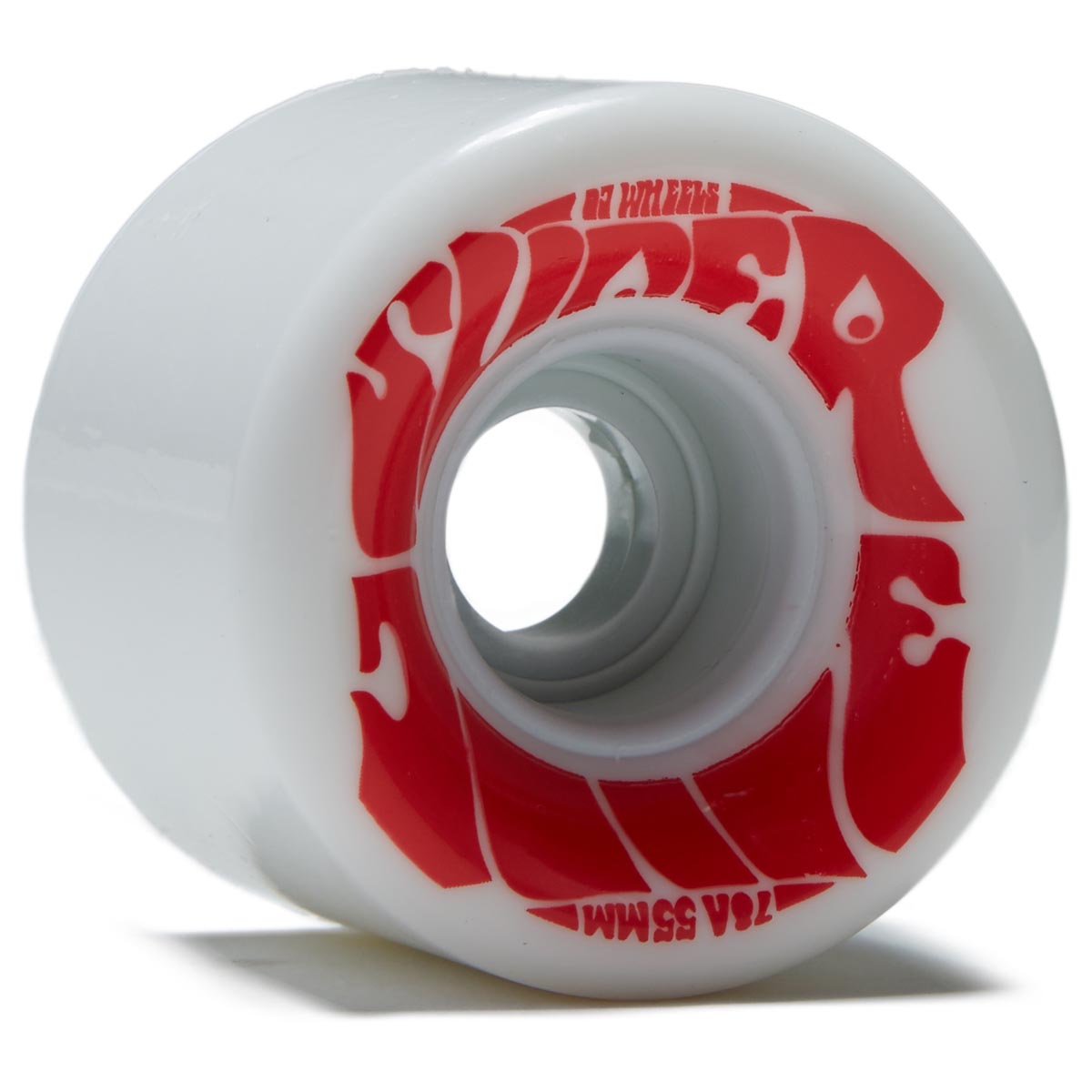 OJ Mini Super Juice 78a Skateboard Wheels - White/Red - 55mm image 1