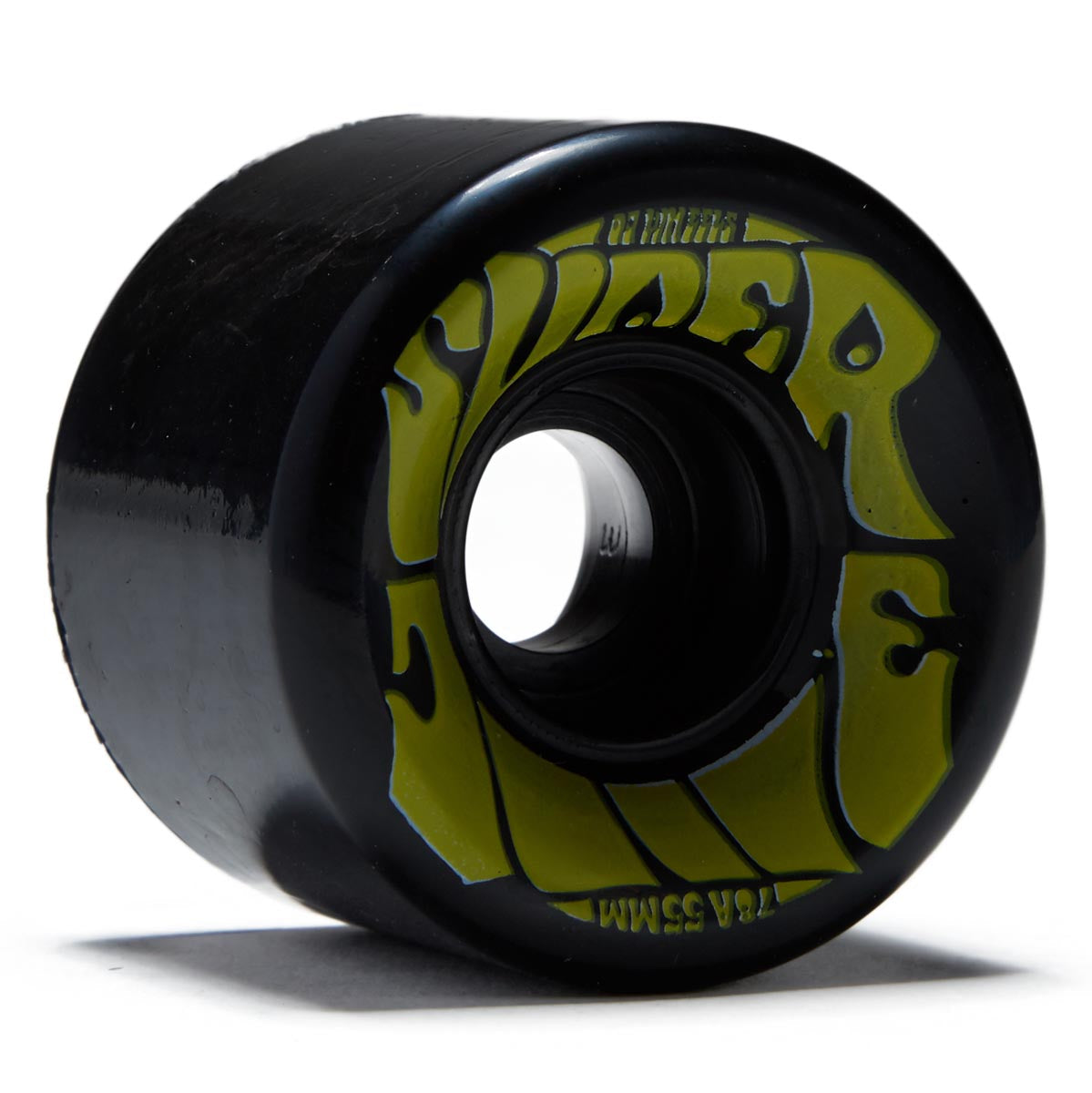 OJ Mini Super Juice 78a Skateboard Wheels - Black/Yellow - 55mm image 1