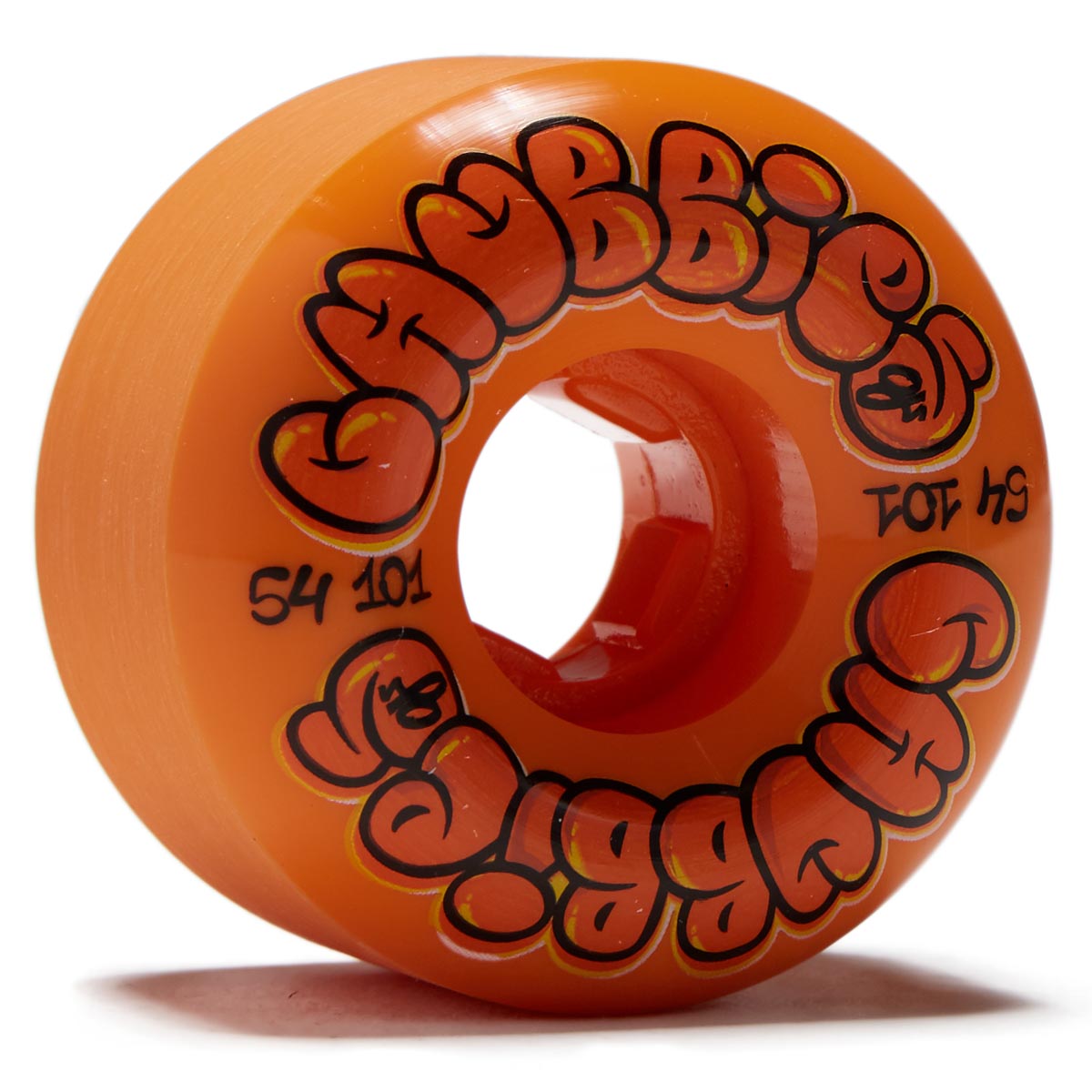 OJ Throw Ups Chubbies 101a Skateboard Wheels - Citrus - 54mm image 1