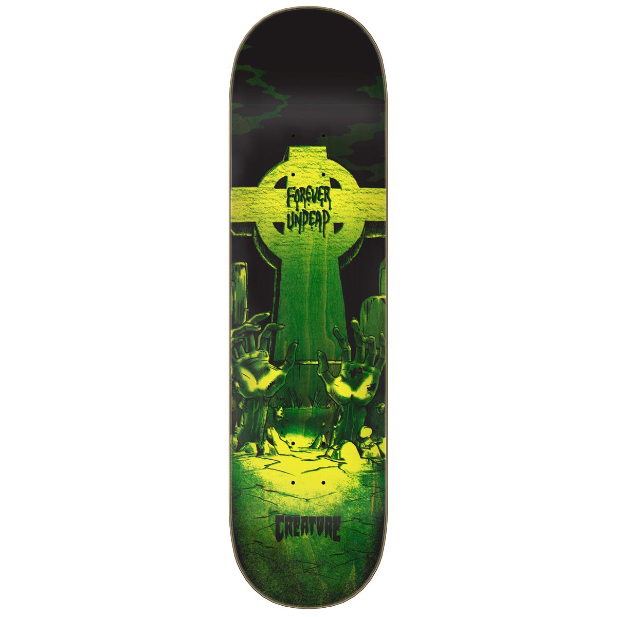 Creature Forever Undead 7 Ply Birch Skateboard Deck - 8.25