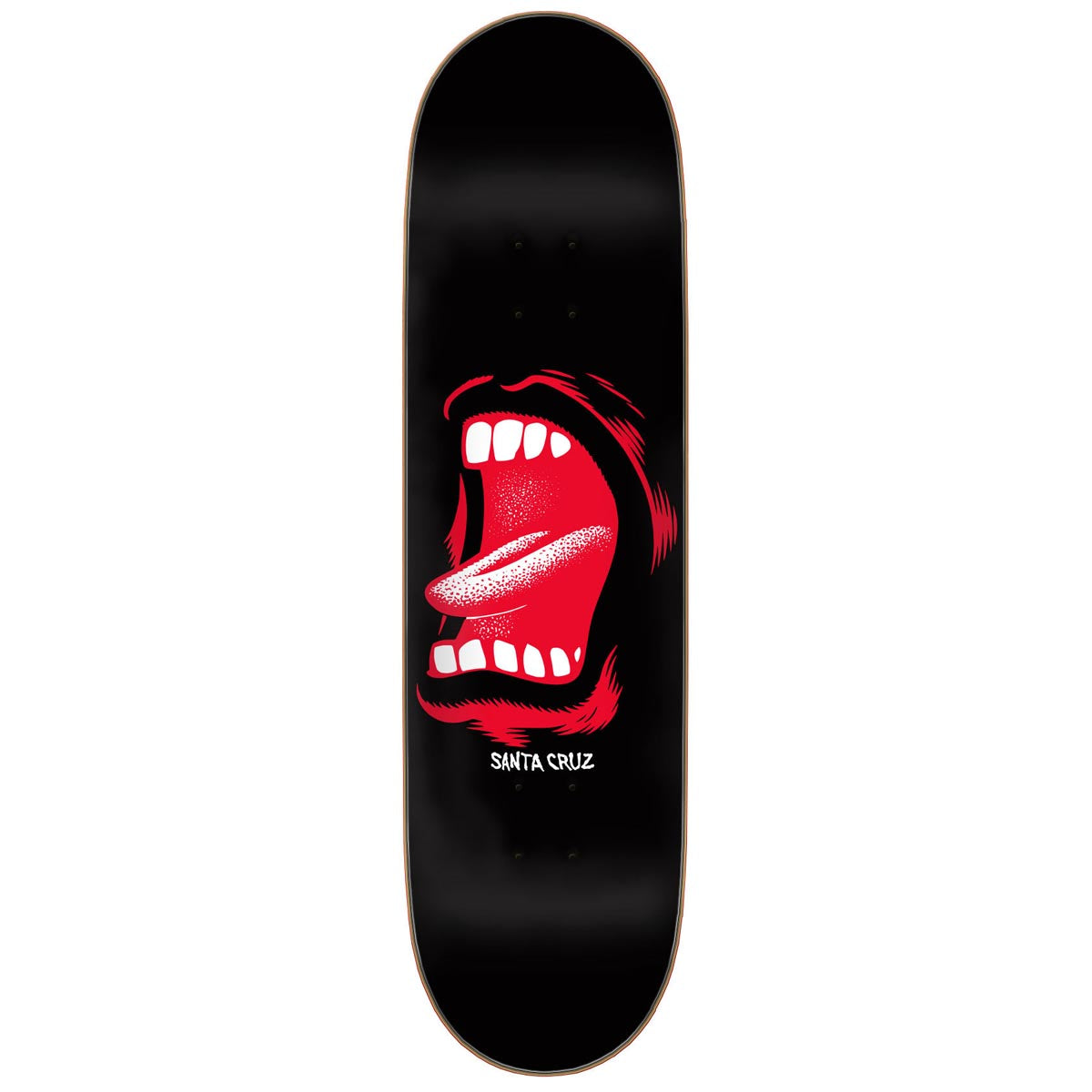 Santa Cruz Screaming Mouth 7 Ply Birch Skateboard Deck - 8.50