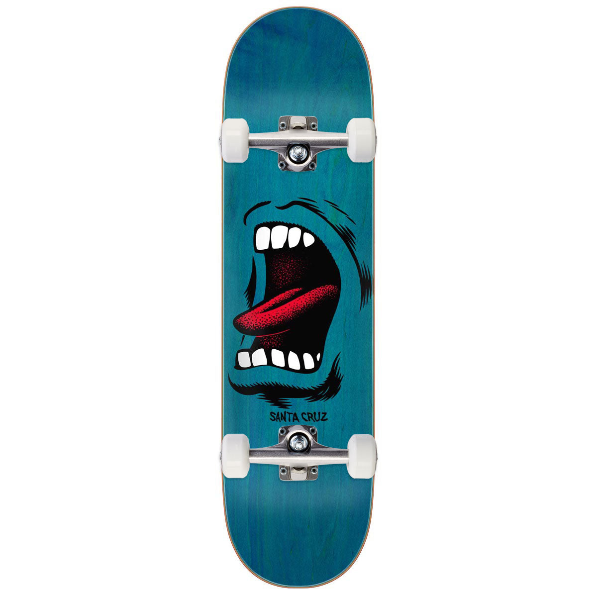 Santa Cruz Screaming Mouth 7 Ply Birch Skateboard Complete - 8.25