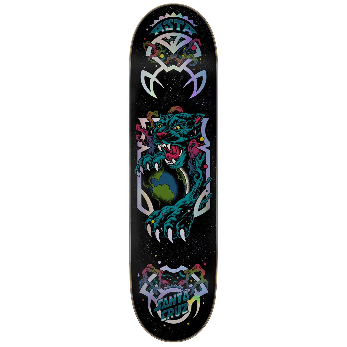 Santa Cruz Asta Space Cat VX Skateboard Deck - 8.25