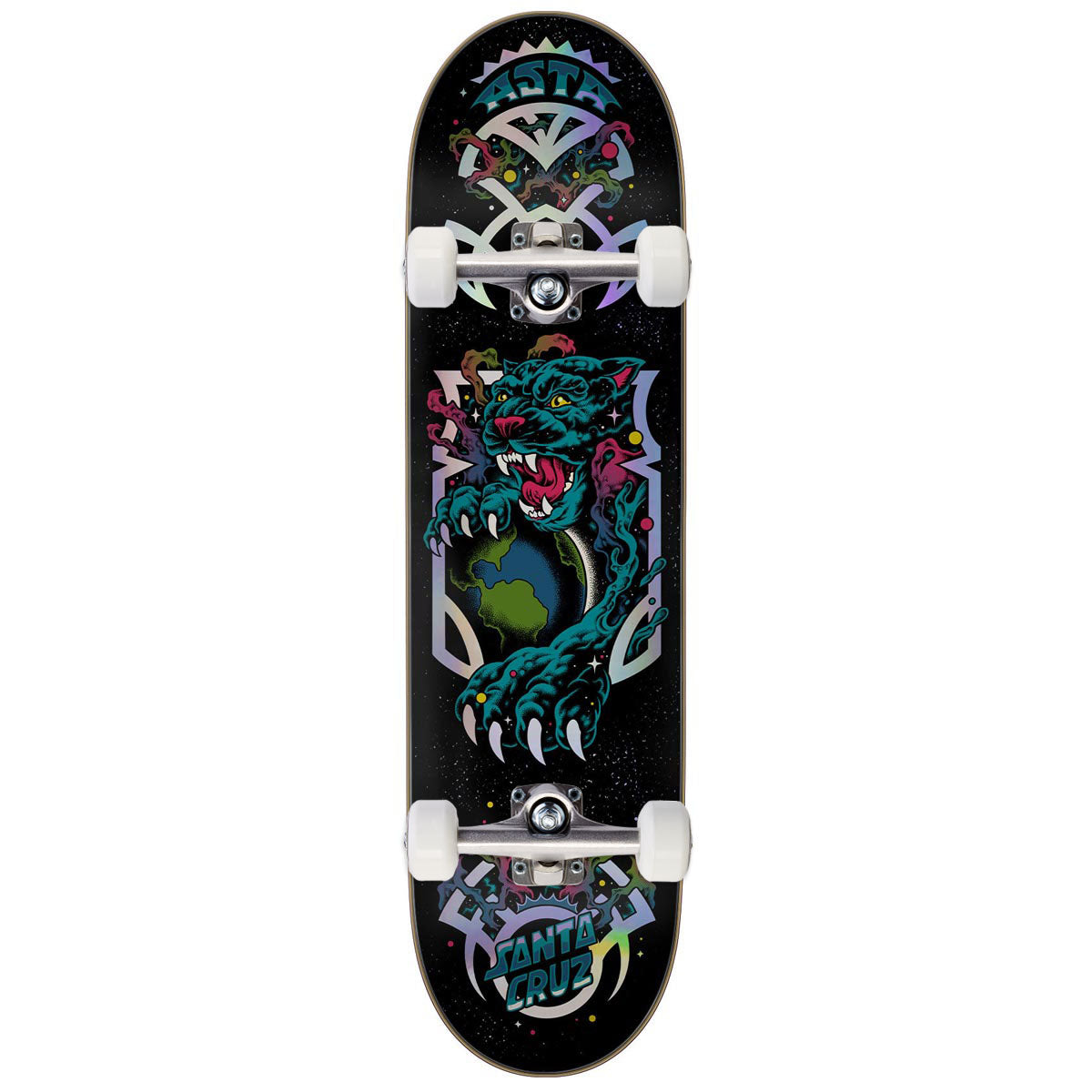 Santa Cruz Asta Space Cat VX Skateboard Complete - 8.25