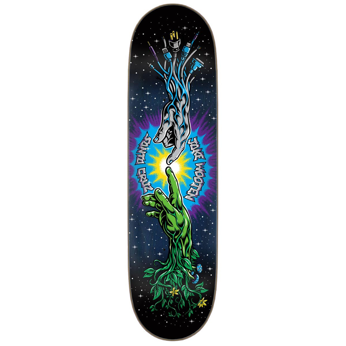 Santa Cruz Wooten Contact Skateboard Deck - 8.50