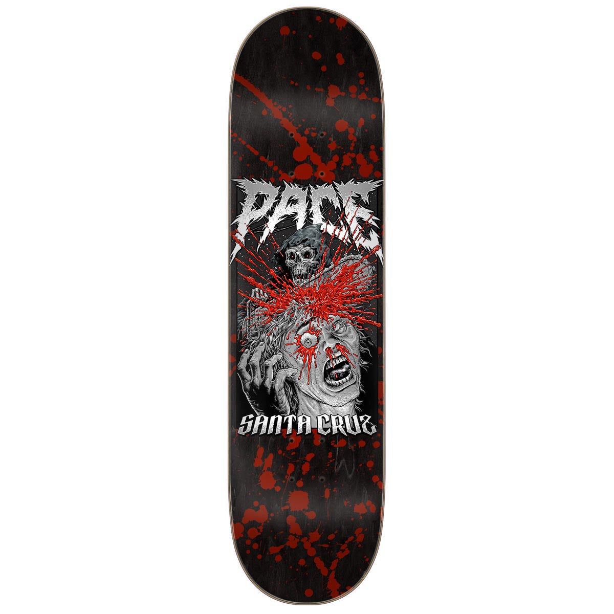 Santa Cruz Pace Chainsaw Skateboard Deck - 8.25