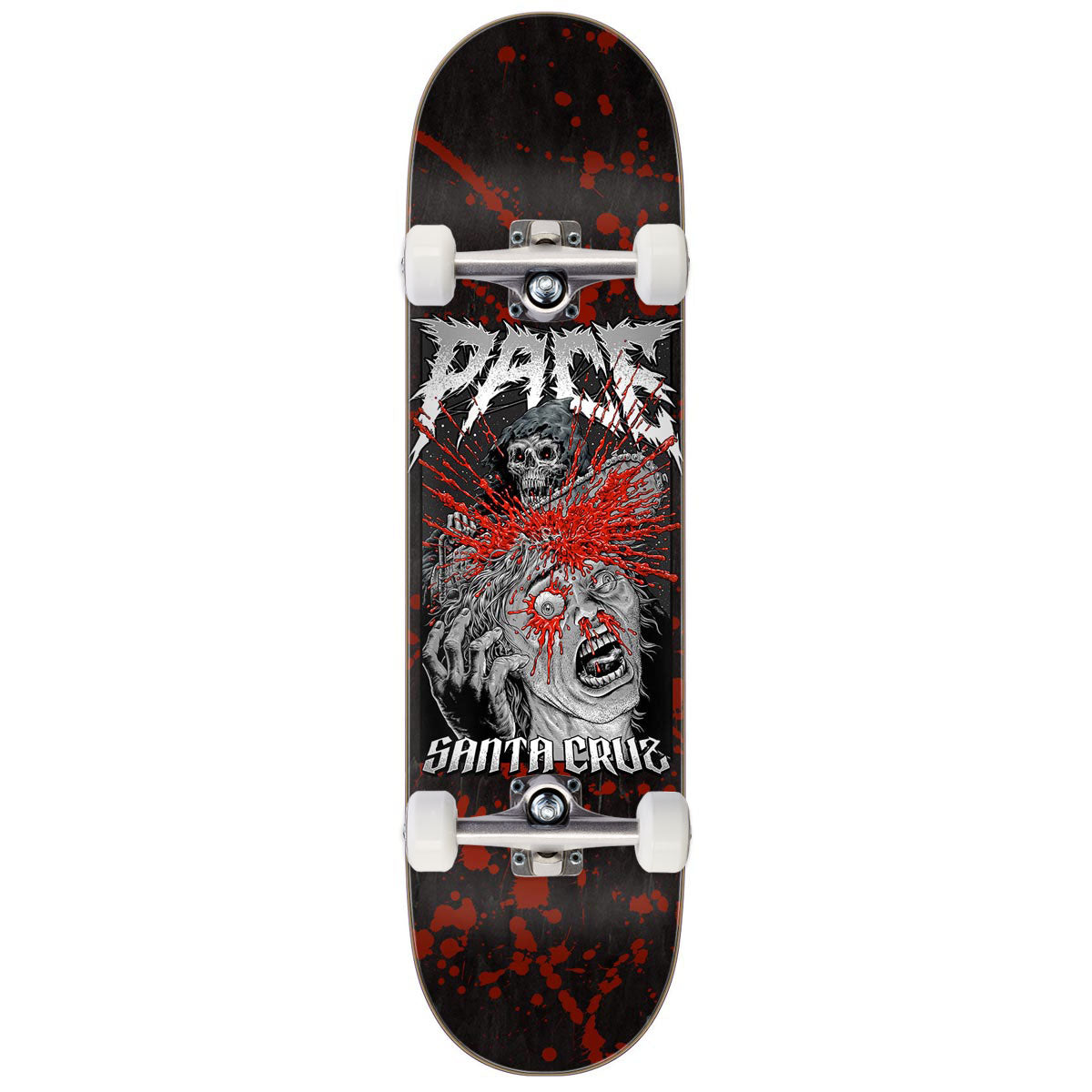 Santa Cruz Pace Chainsaw Skateboard Complete - 8.25