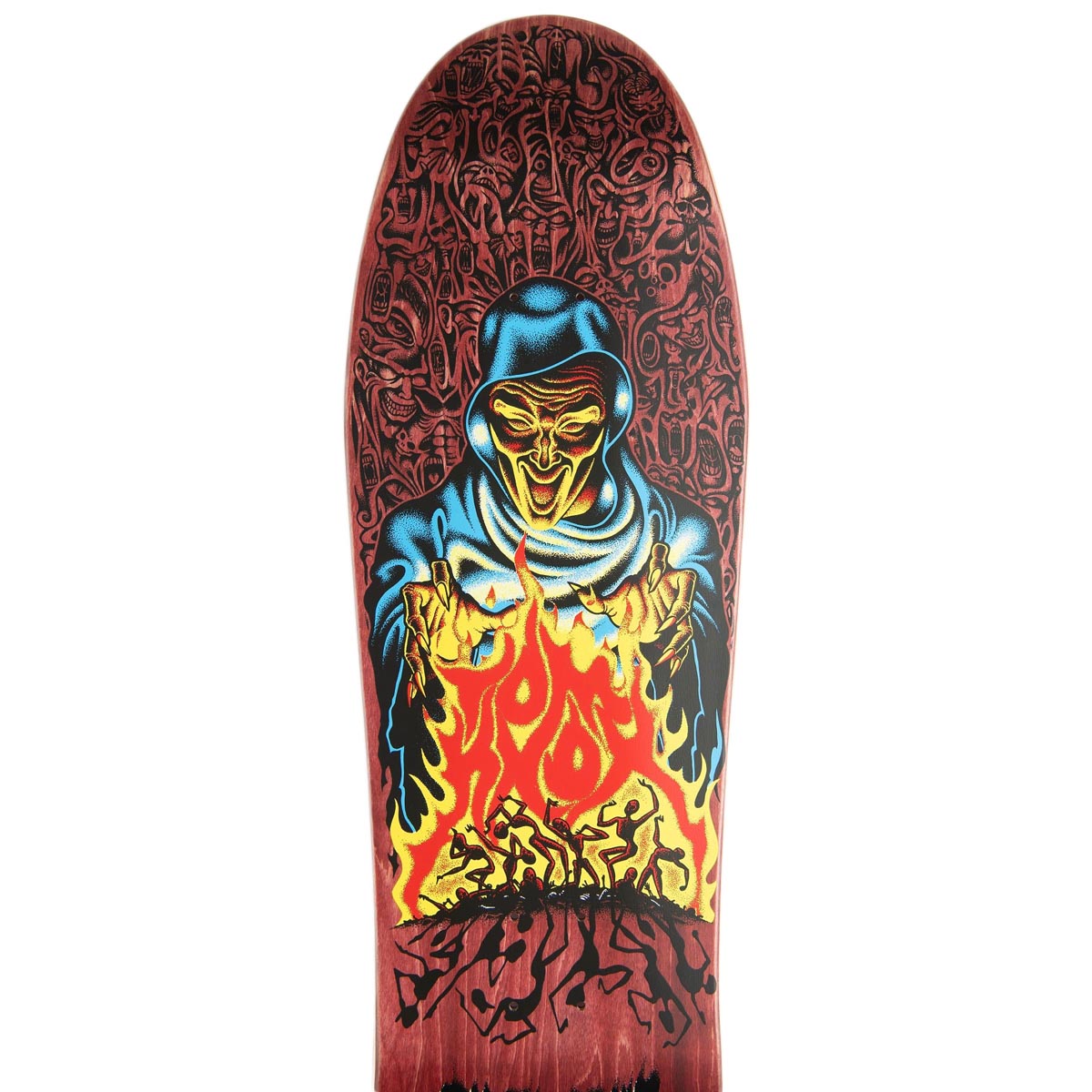 Santa Cruz Knox Firepit Reissue Skateboard Complete - 10.00