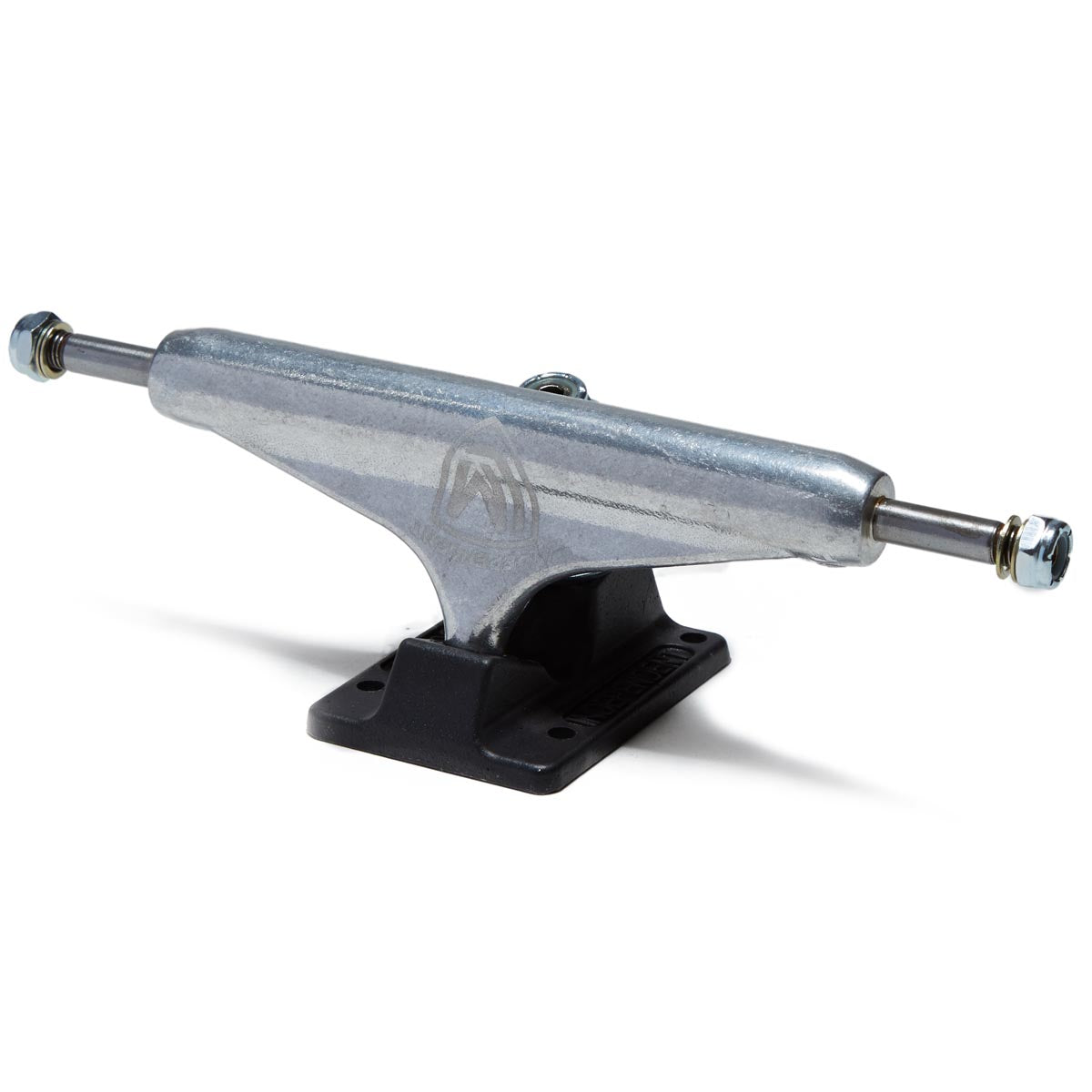 Independent Stage 11 Hollow Lance Mountain Skateboard Trucks - Silver/Ano Black - 159mm image 1