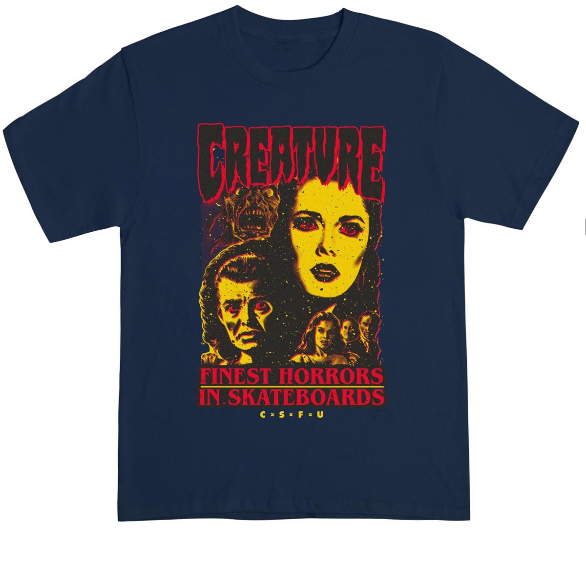 Creature Prequel T-Shirt - Navy image 1