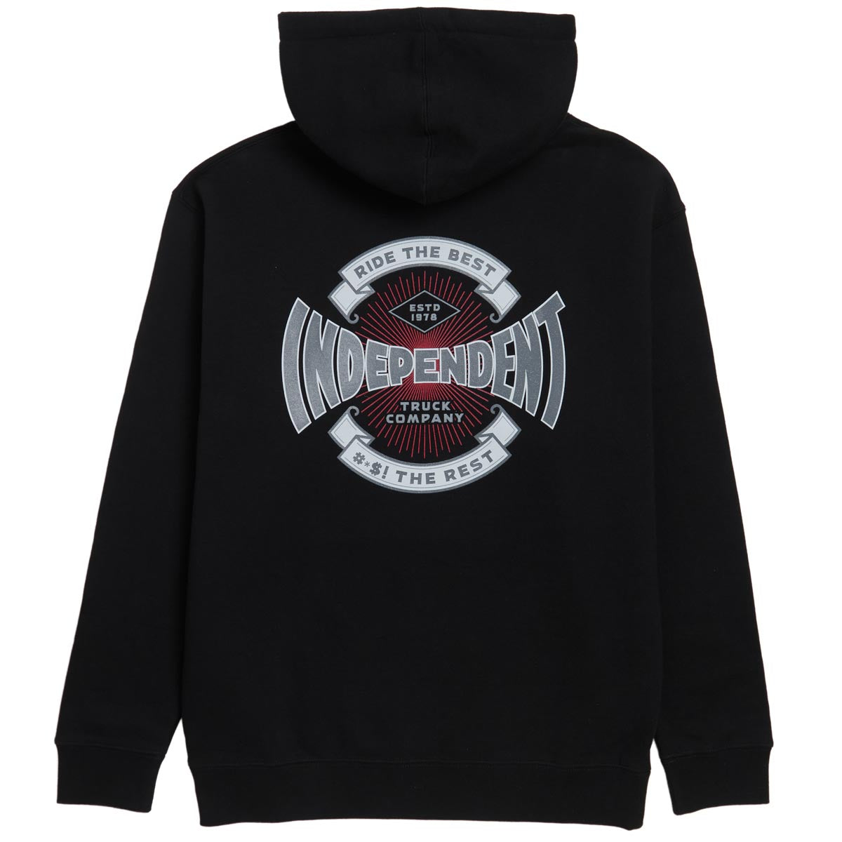 Independent Established 78 Hoodie - Black image 1