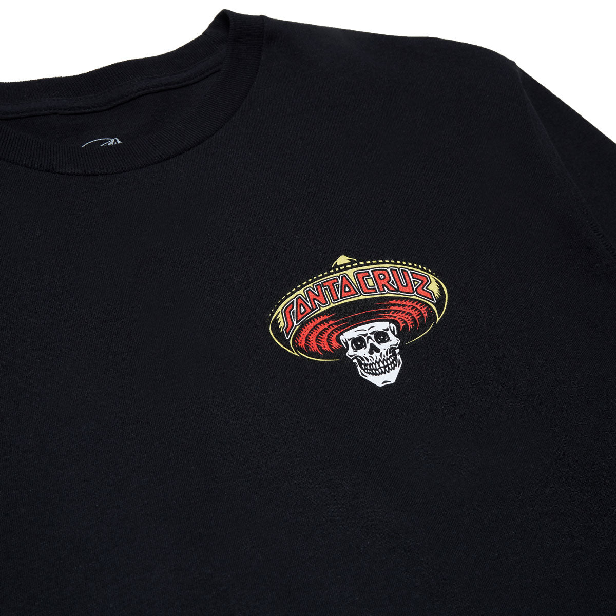 Santa Cruz Guzman Dead Diners Long Sleeve T-Shirt - Black image 2