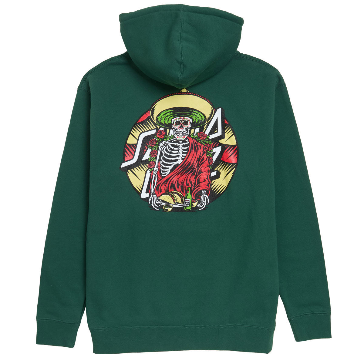 Santa Cruz Guzman Dining Dot Hoodie - Dark Green image 1