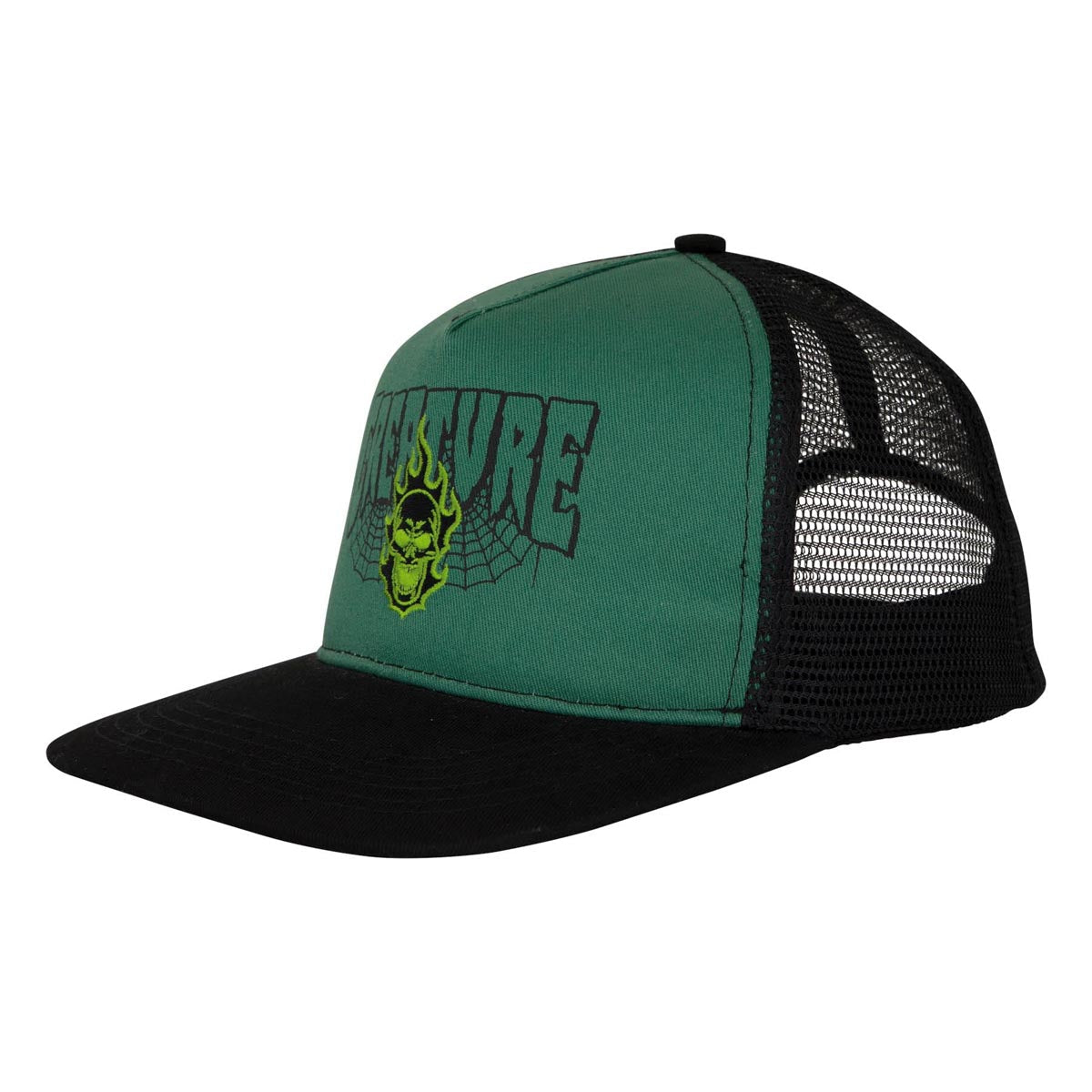 Creature Bonehead 2 Relic Mesh Trucker Hat - Green image 1