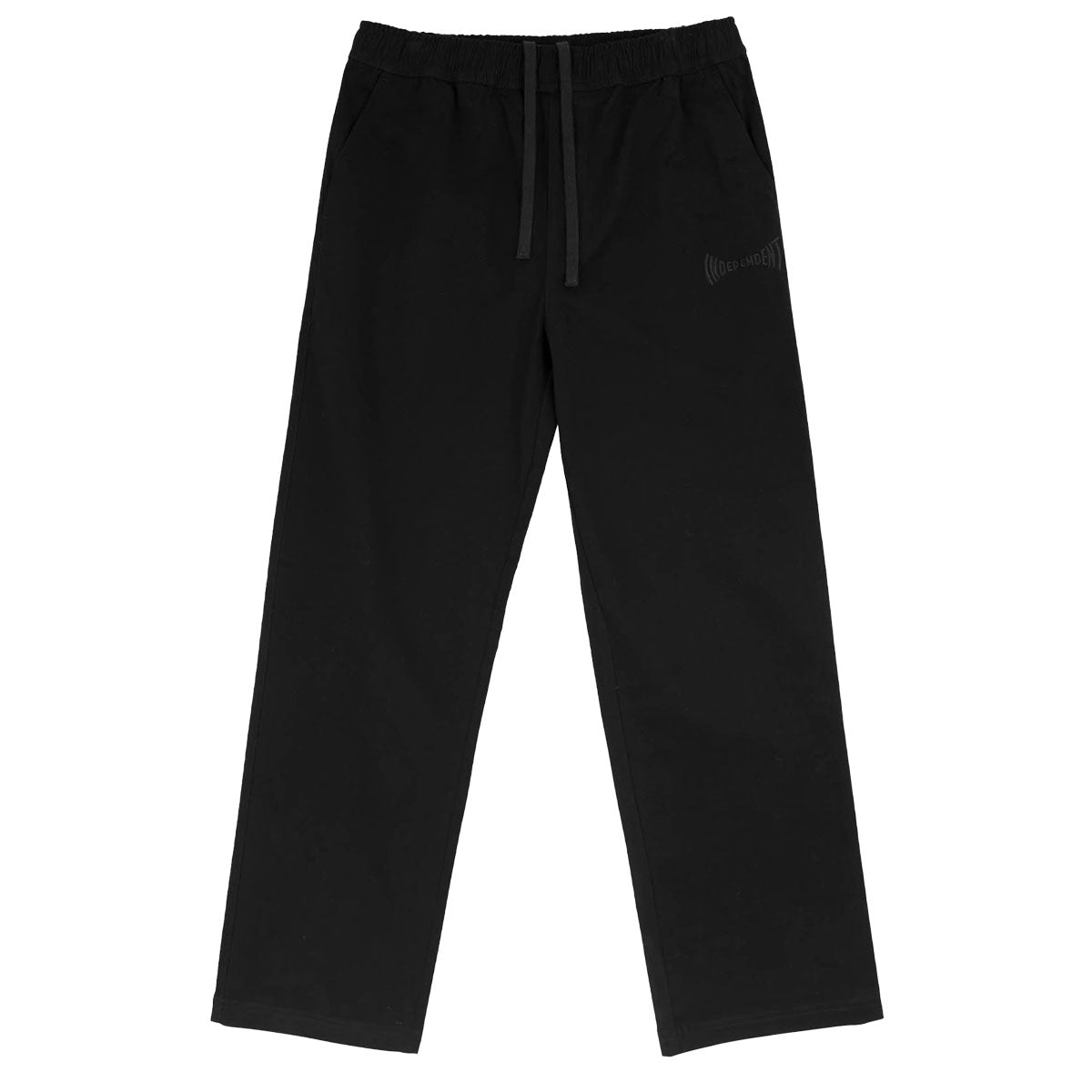 Independent Span Elastic Waist Pants - Black/Black image 1