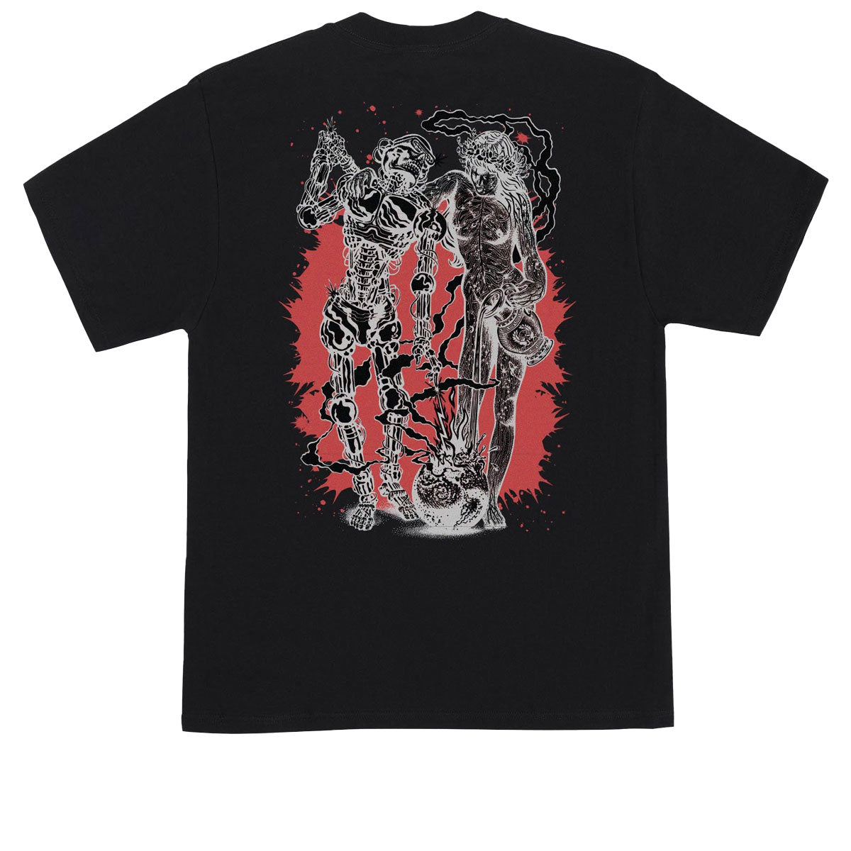 Santa Cruz Wooten Duo Inverse T-Shirt - Black image 1