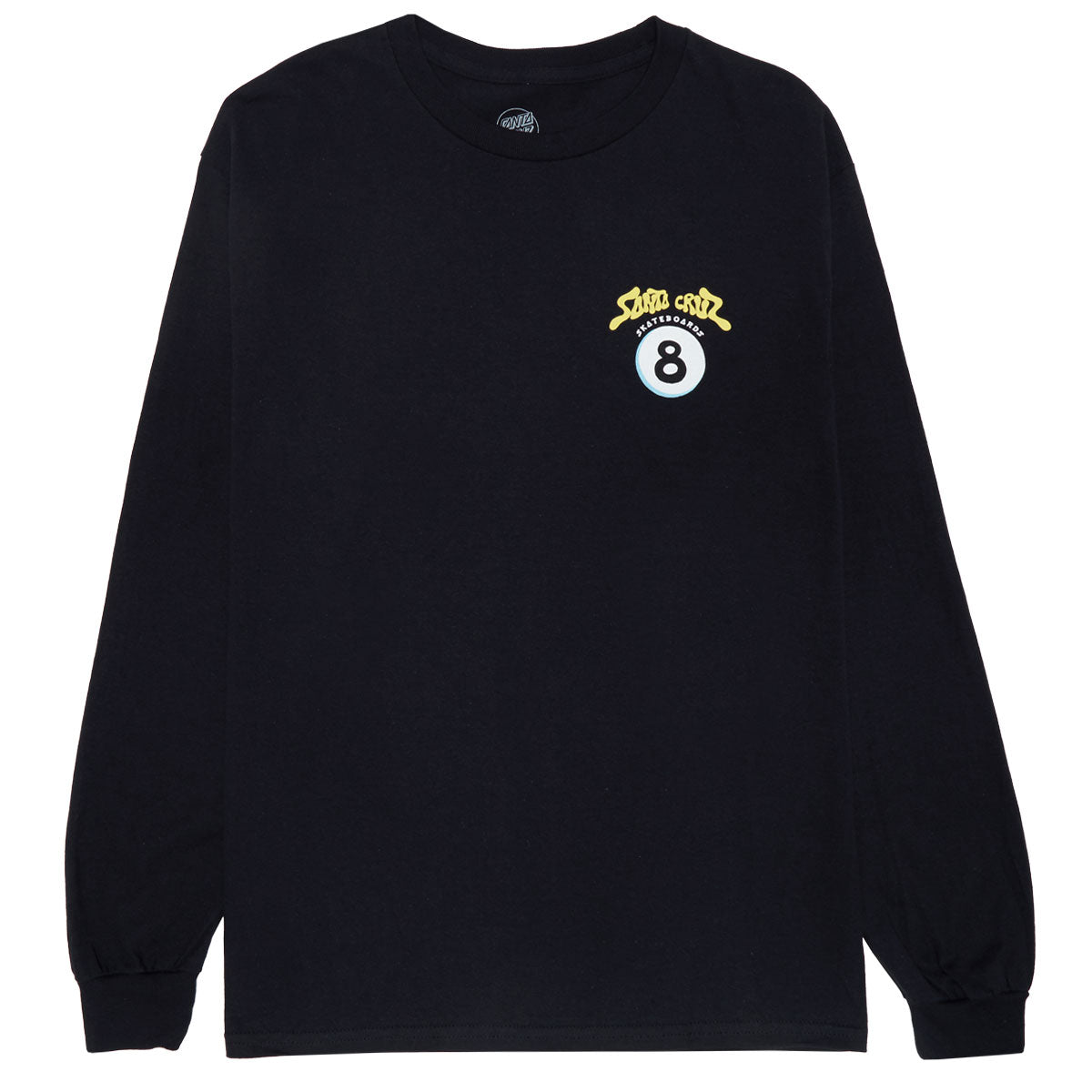 Santa Cruz Winkowski Ocho Long Sleeve T-Shirt - Black image 1