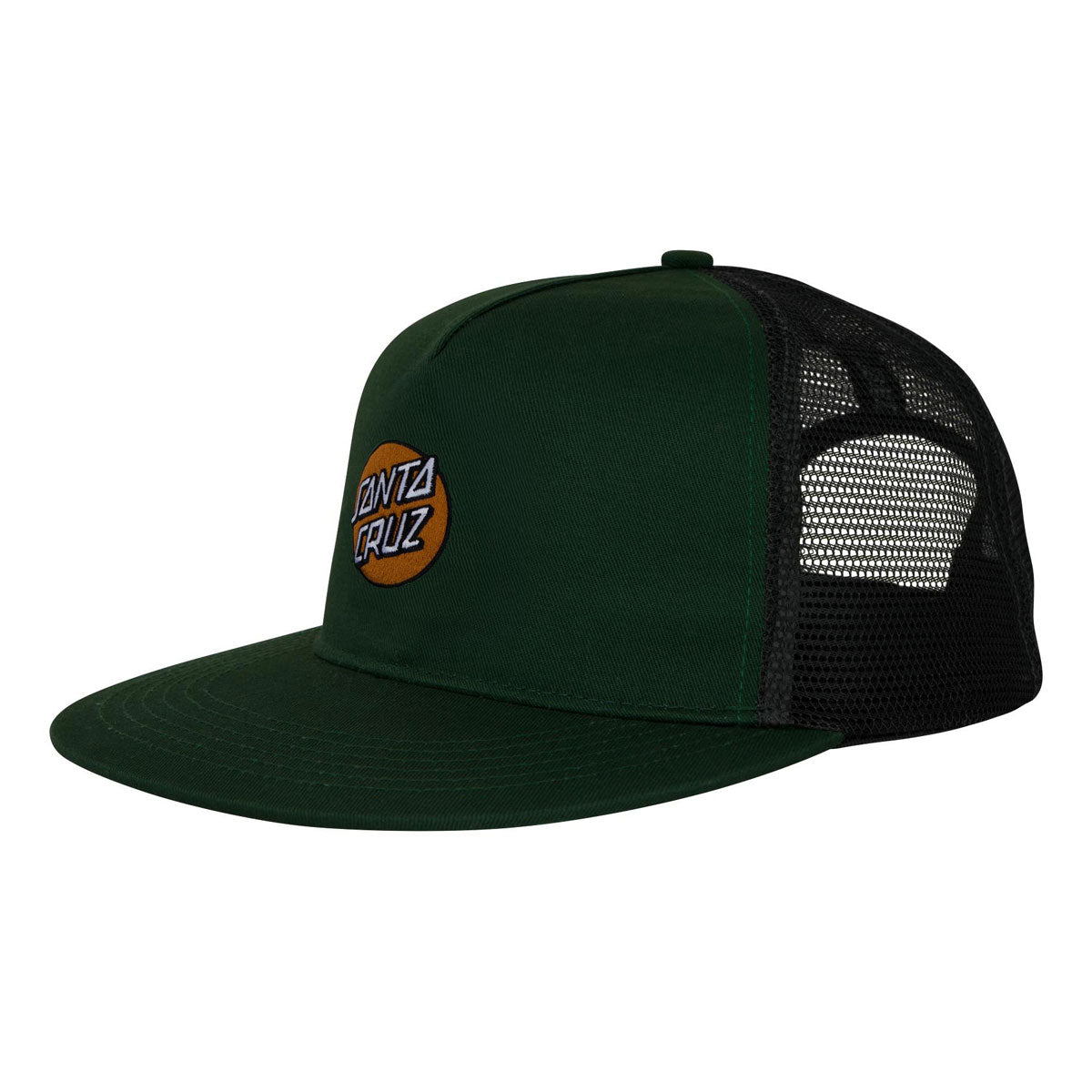 Santa Cruz Cruz Embroidered Trucker Hat - Tonal Forest image 1