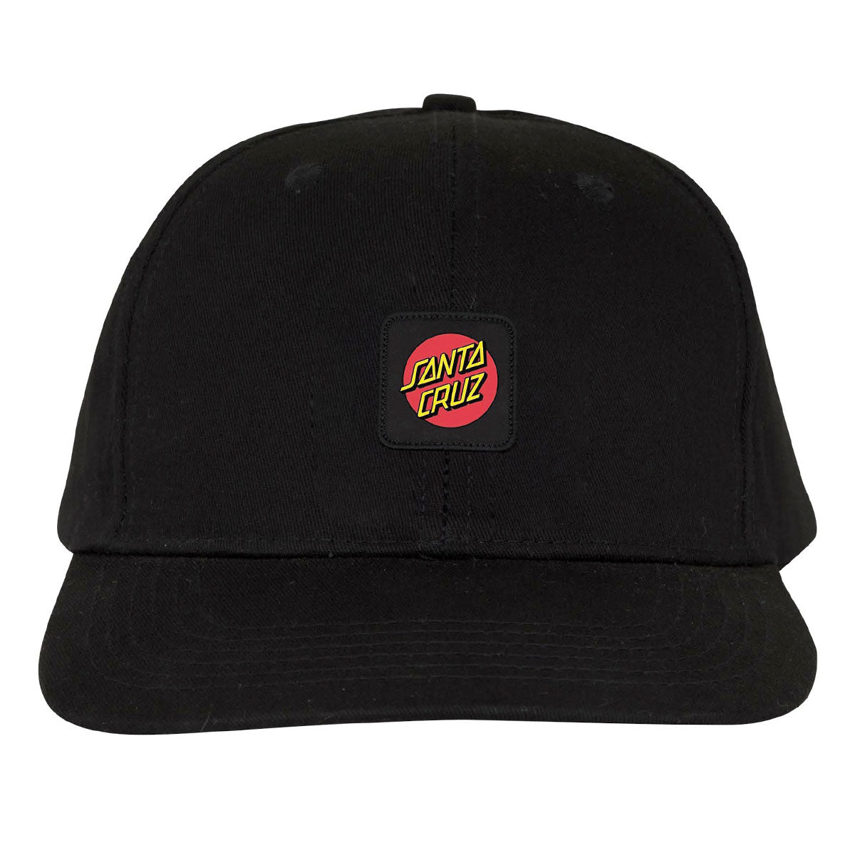 Santa Cruz Cruz Label Snapback Hat - Black image 2