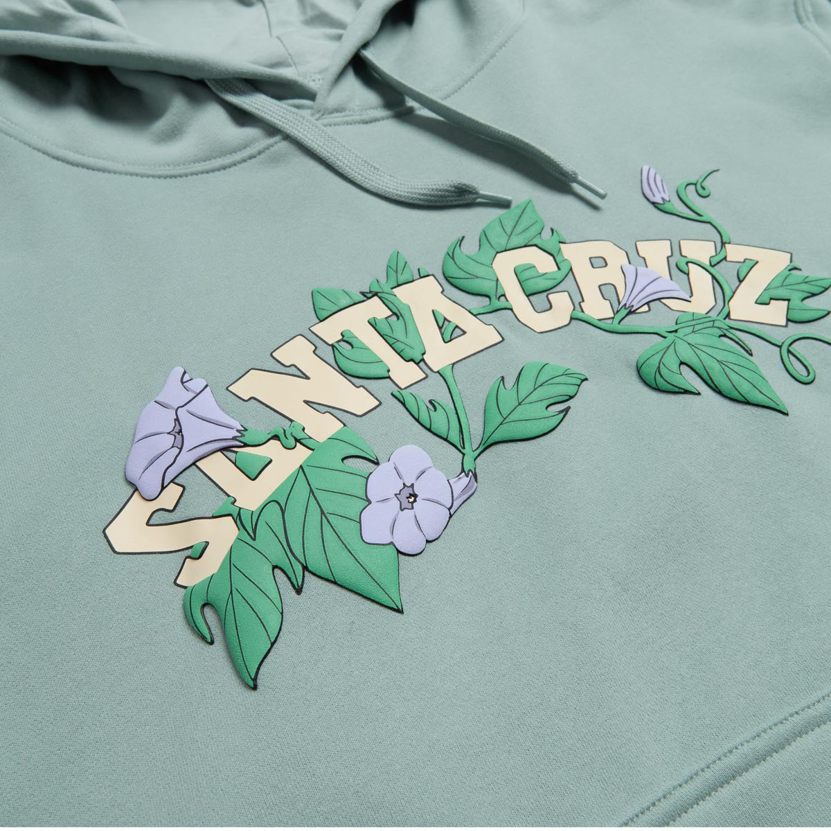 Santa Cruz Womens Cluster Strip Hoodie - Mint image 2