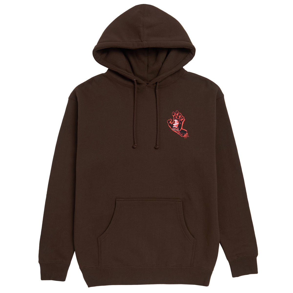 Santa Cruz Screaming Hand Hoodie - Brown/Black/Red image 1