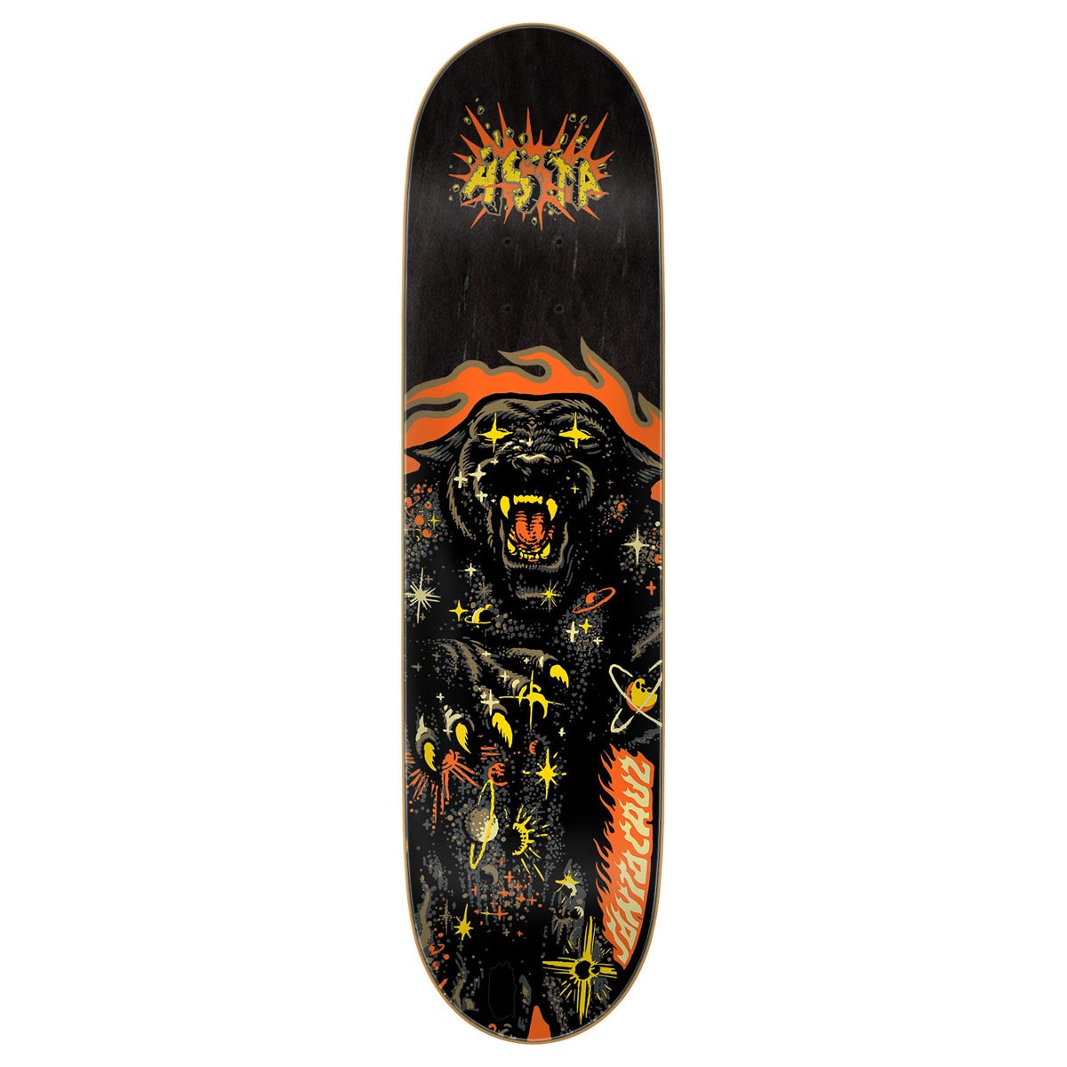 Santa Cruz Asta Cosmic Cat Galaxy Pro Skateboard Deck - 8.00