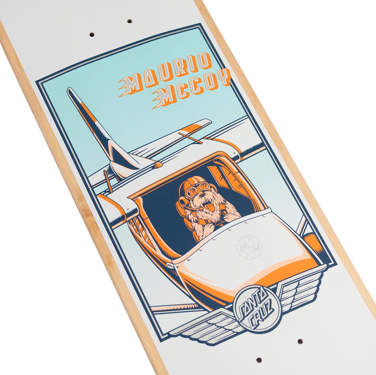 Santa Cruz McCoy Aviator VX Deck Skateboard Deck - 8.25