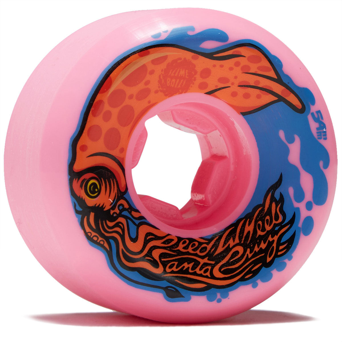 Slime Balls Ink Balls Vomit Mini 99a Skateboard Wheels - Neon Pink - 54mm image 1