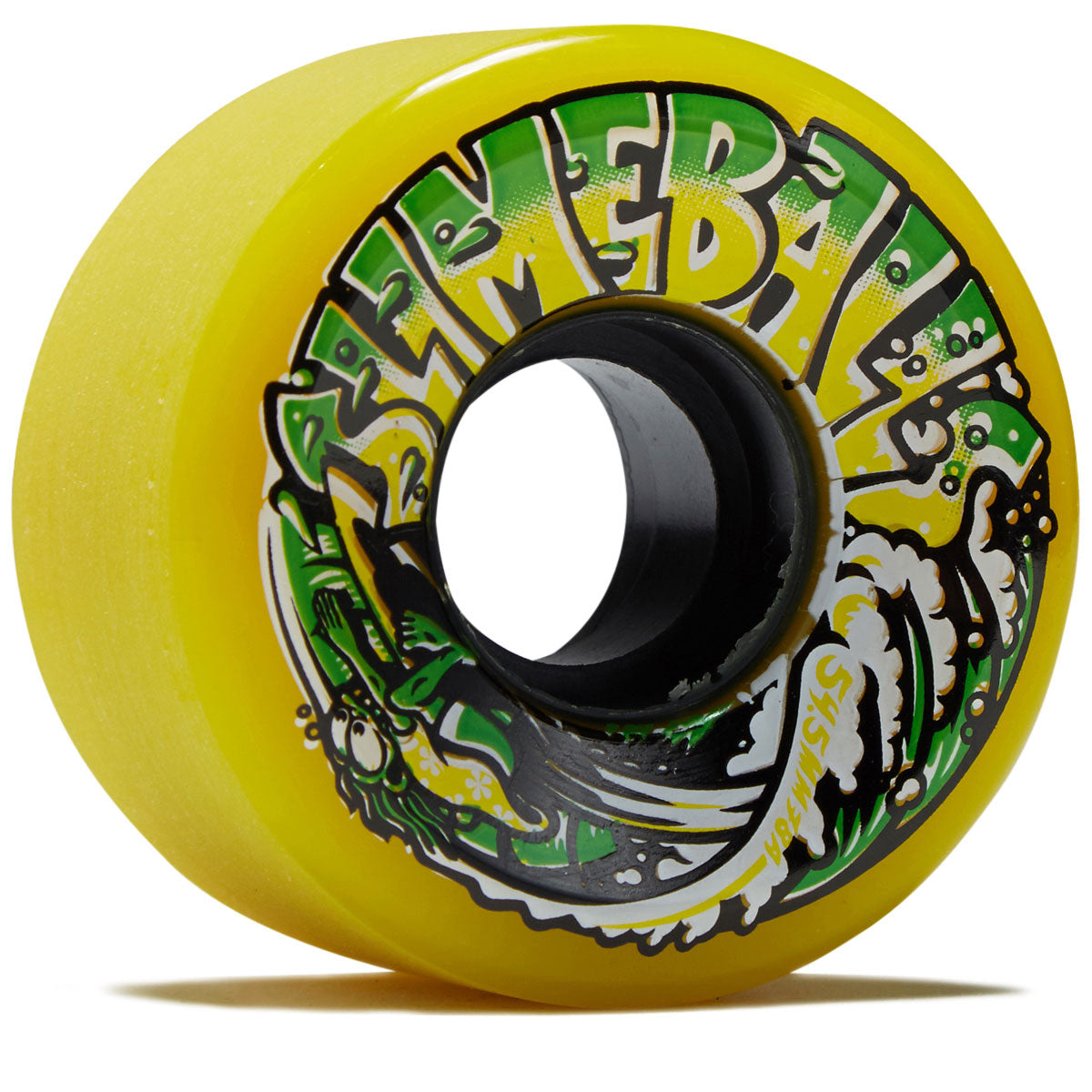 Slime Balls Surfer Mini OG 78a Skateboard Wheels - Yellow - 54.5mm image 1