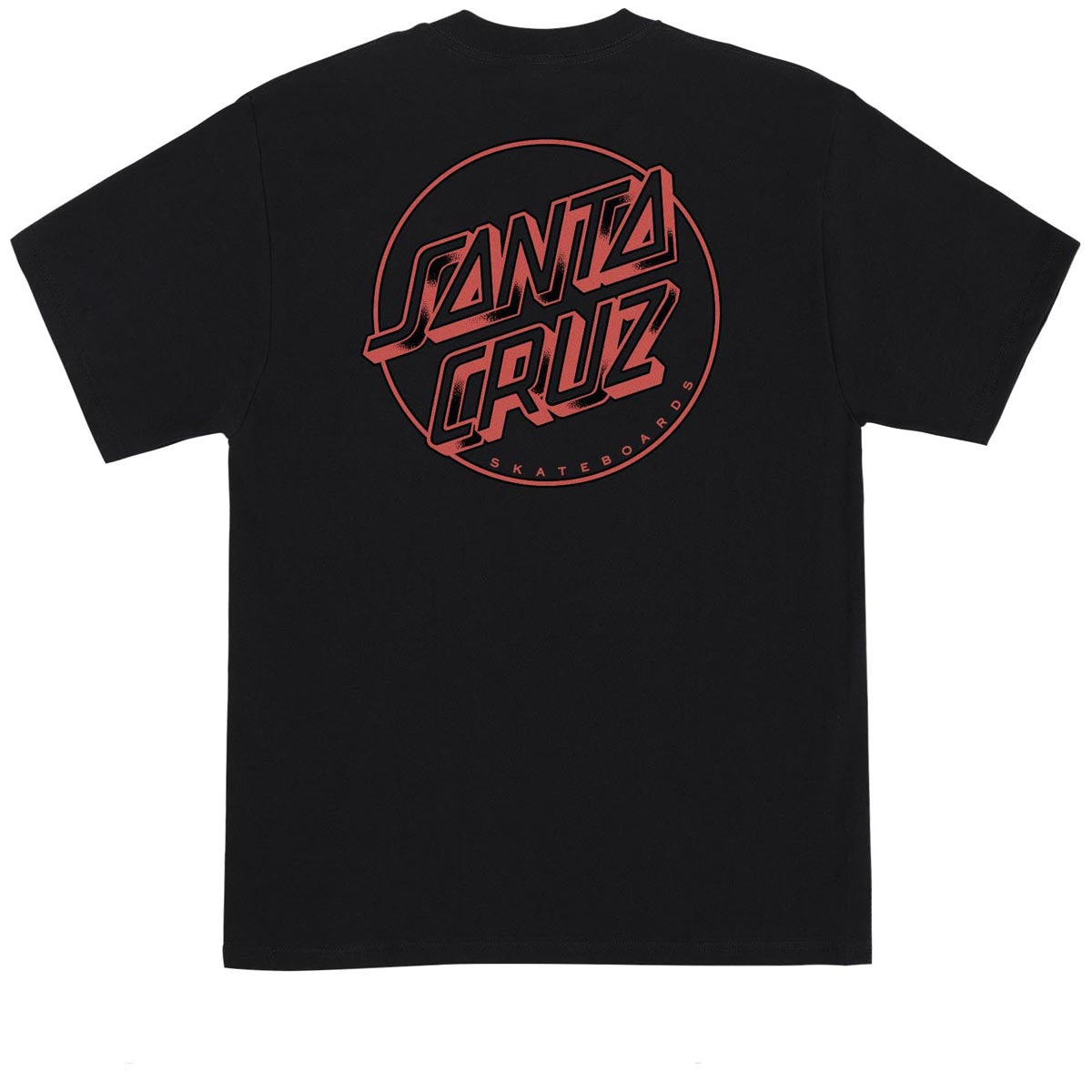 Santa Cruz Dressen Rose Dagger Opus T-Shirt - Black image 2