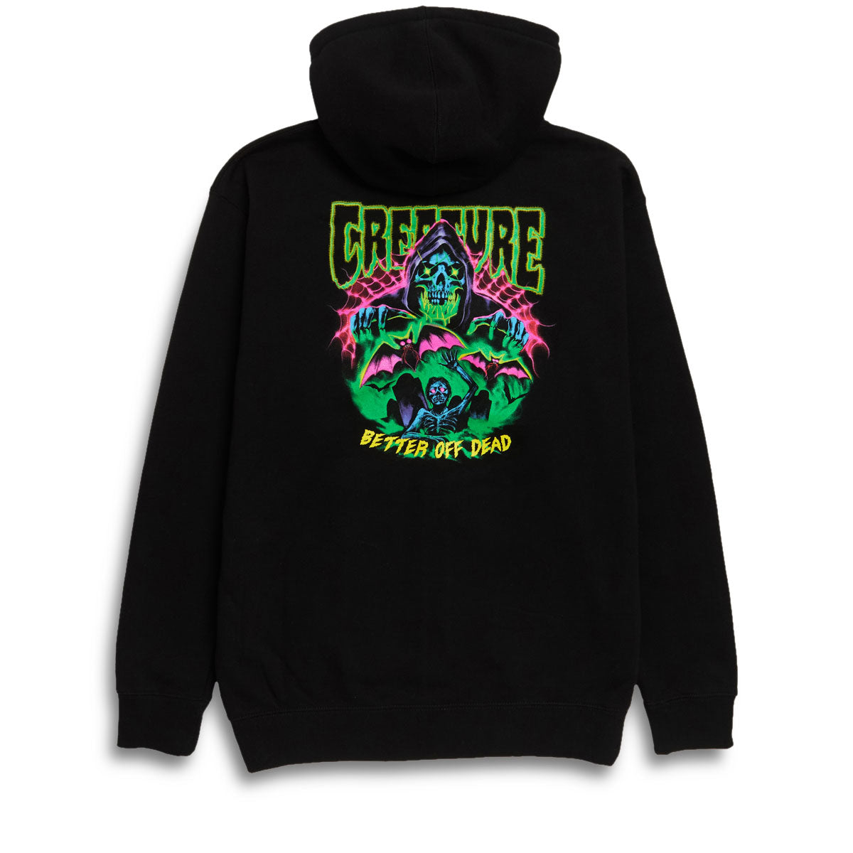 Creature Hellbound Zip Hoodie - Black image 2