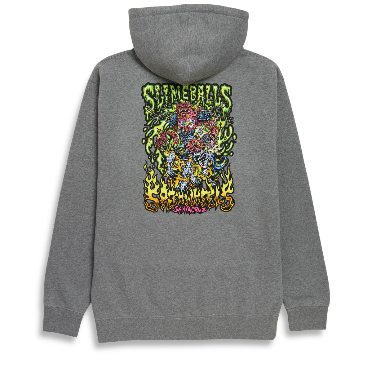 Slime Balls Dirty Donny OG Slime Hoodie - Gunmetal Heather image 1